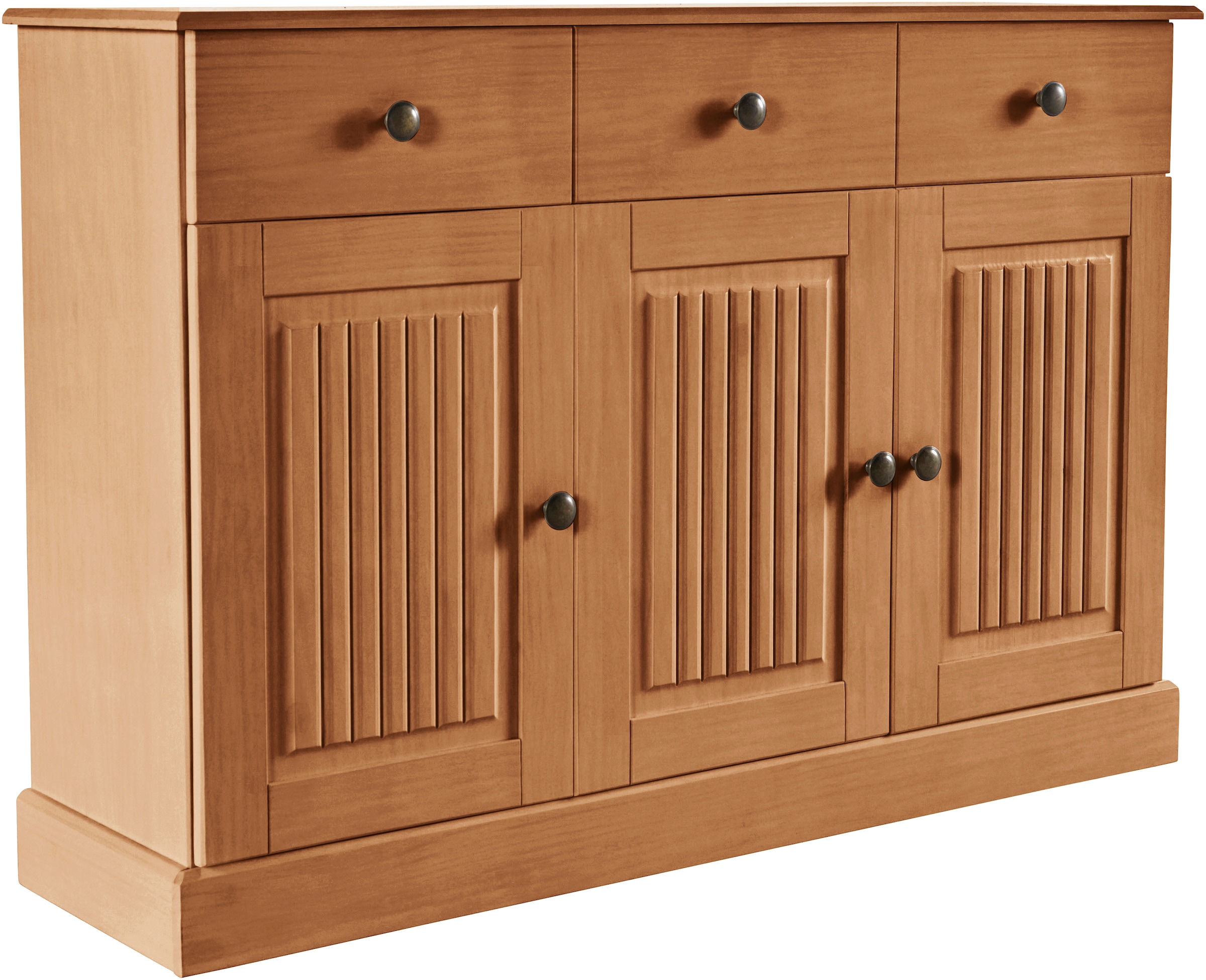 GOODproduct Sideboard »Liotta« Kommode mit 2 Schubkästen u. 2 verstellbare Einlegeböden