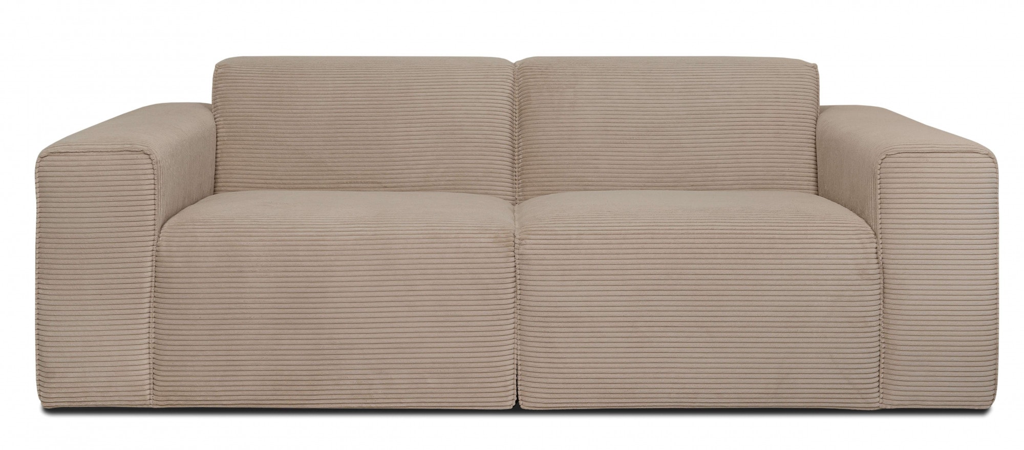 GOODproduct 2-Sitzer »Clayton Kompaktsofa Breite 202 cm« in einem trendigen Cord-Bezug, verschiedene Kombinationen verfügbar