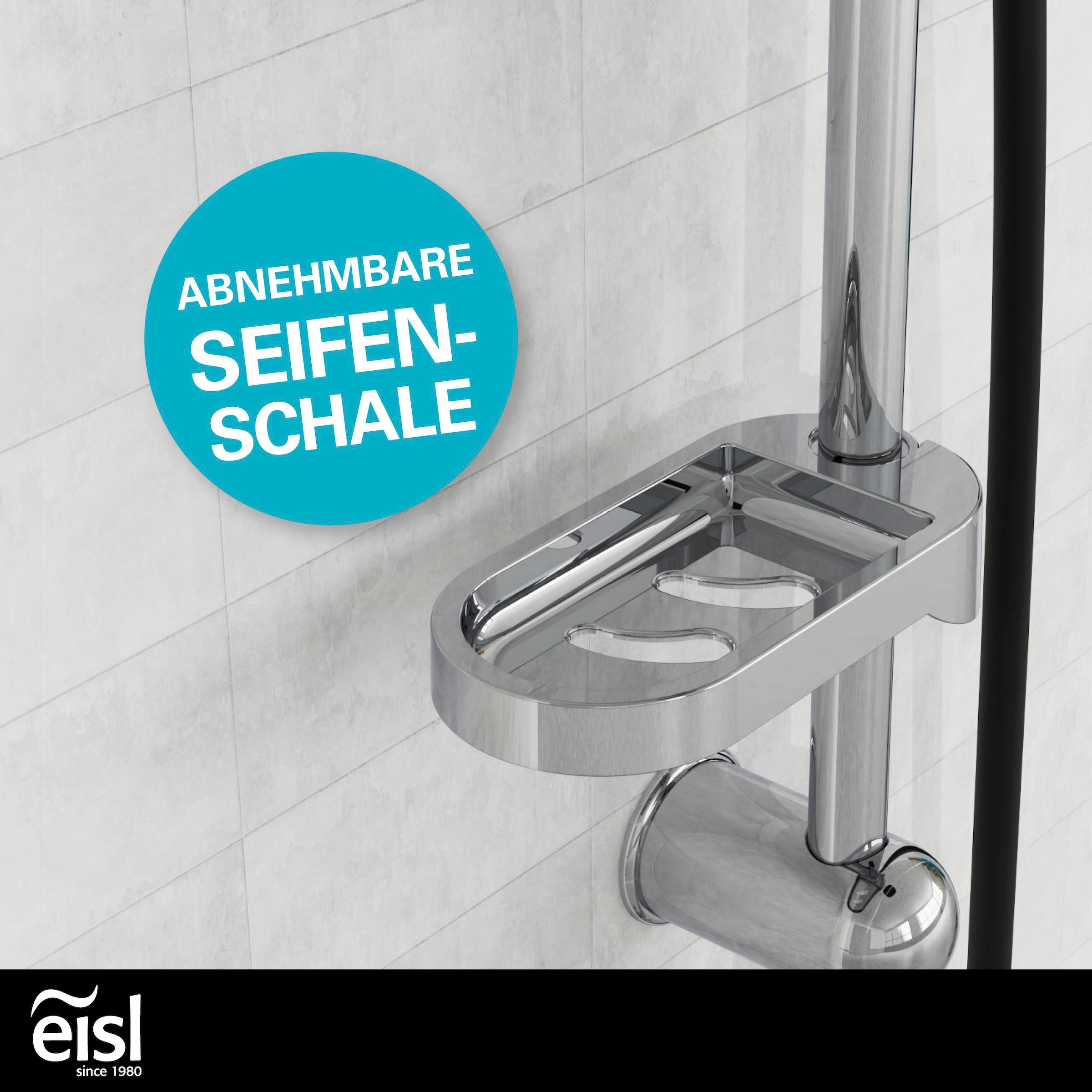 Eisl Brausegarnitur »Duschtraum« Duschset mit Kopf- und Handbrause, Regendusche mit 3 Funktionen