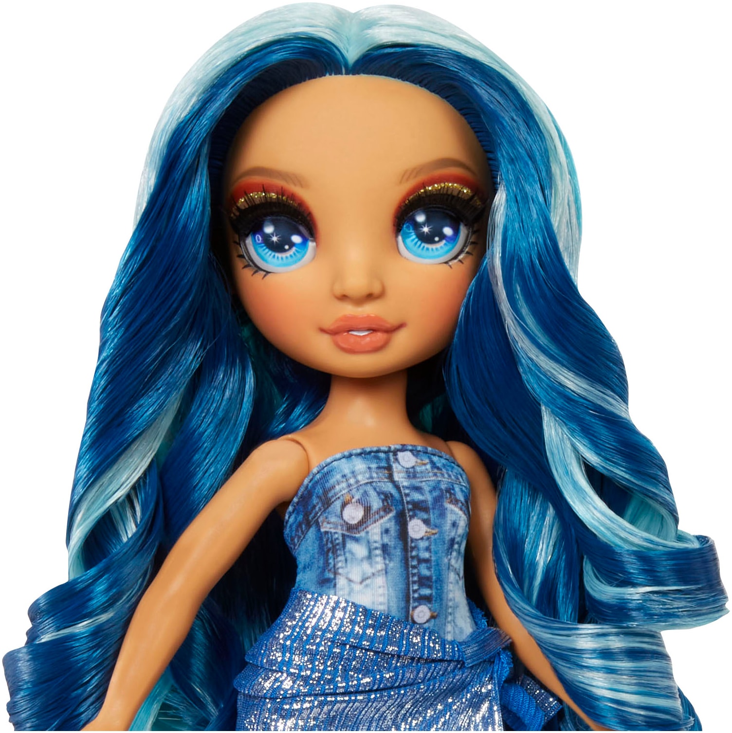RAINBOW HIGH Poupée à habiller »Rainbow High Swim & Style  Fashion Doll- Skyler (Blue)«