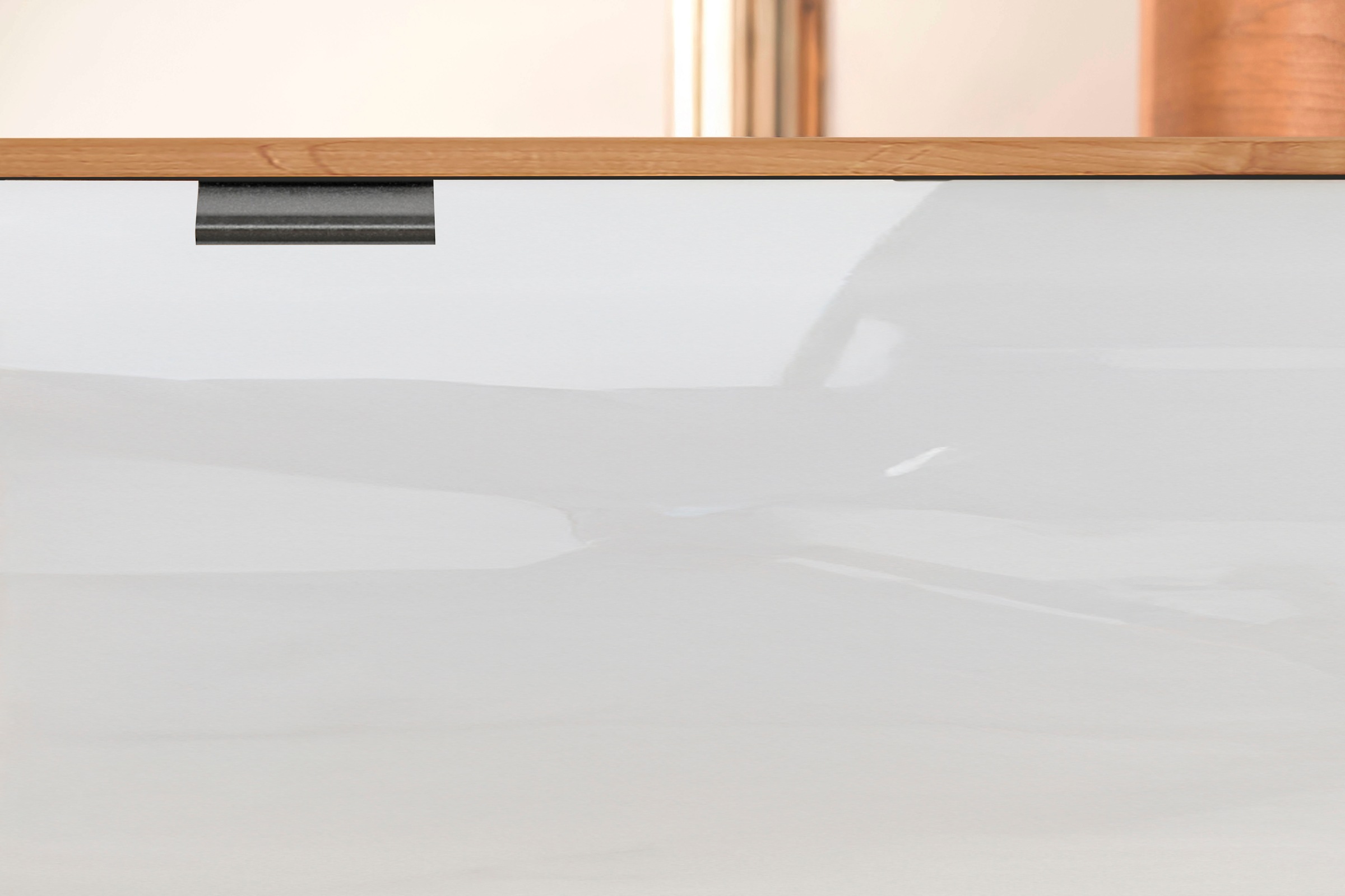 WIEMANN Kombikommode »Cardiff Sideboard, Wäscheschrank, teilmassiv Erle, mit Schubladen« Kommode 141x86x43 cm, braun, mit Dämpfung, MADE IN GERMANY,  verschiedenen Ausführungen, inklusive Einlegeboden