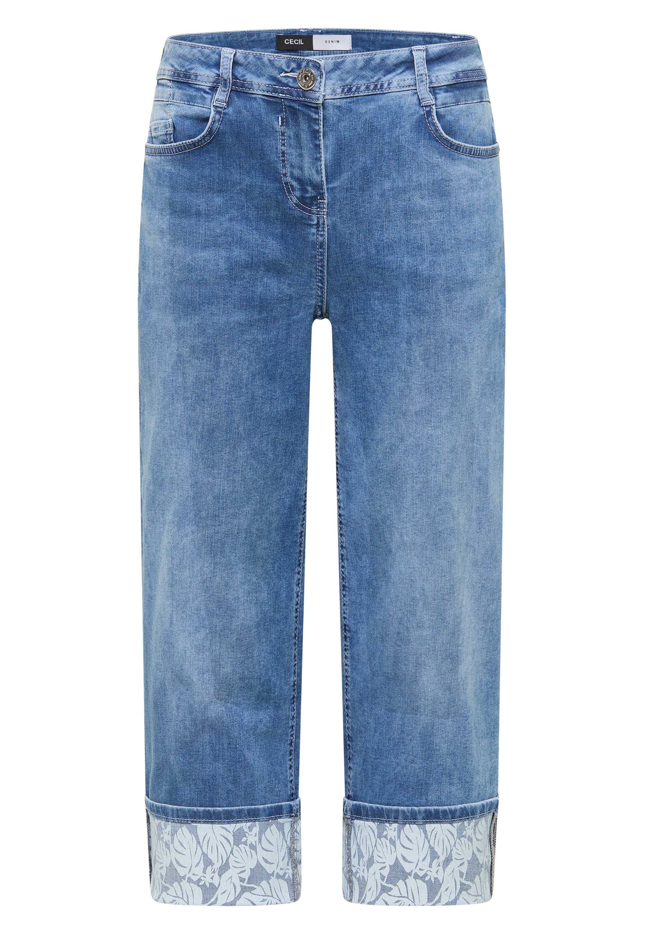 Cecil 7/8-Jeans mit Turn-Up-Detail