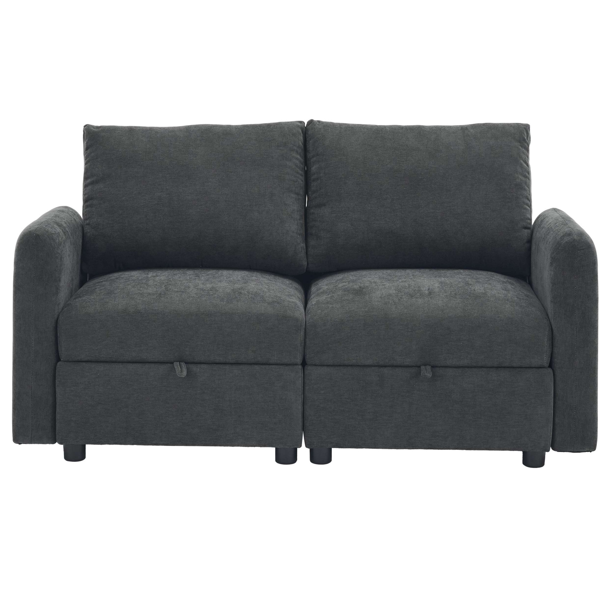 Dorel Home 2-places »STILHUS Modularsofa mit Stauraum, Breite 155 cm, Chenille-Bezug« peut être utilisé comme module ou séparément - combinable individuellement