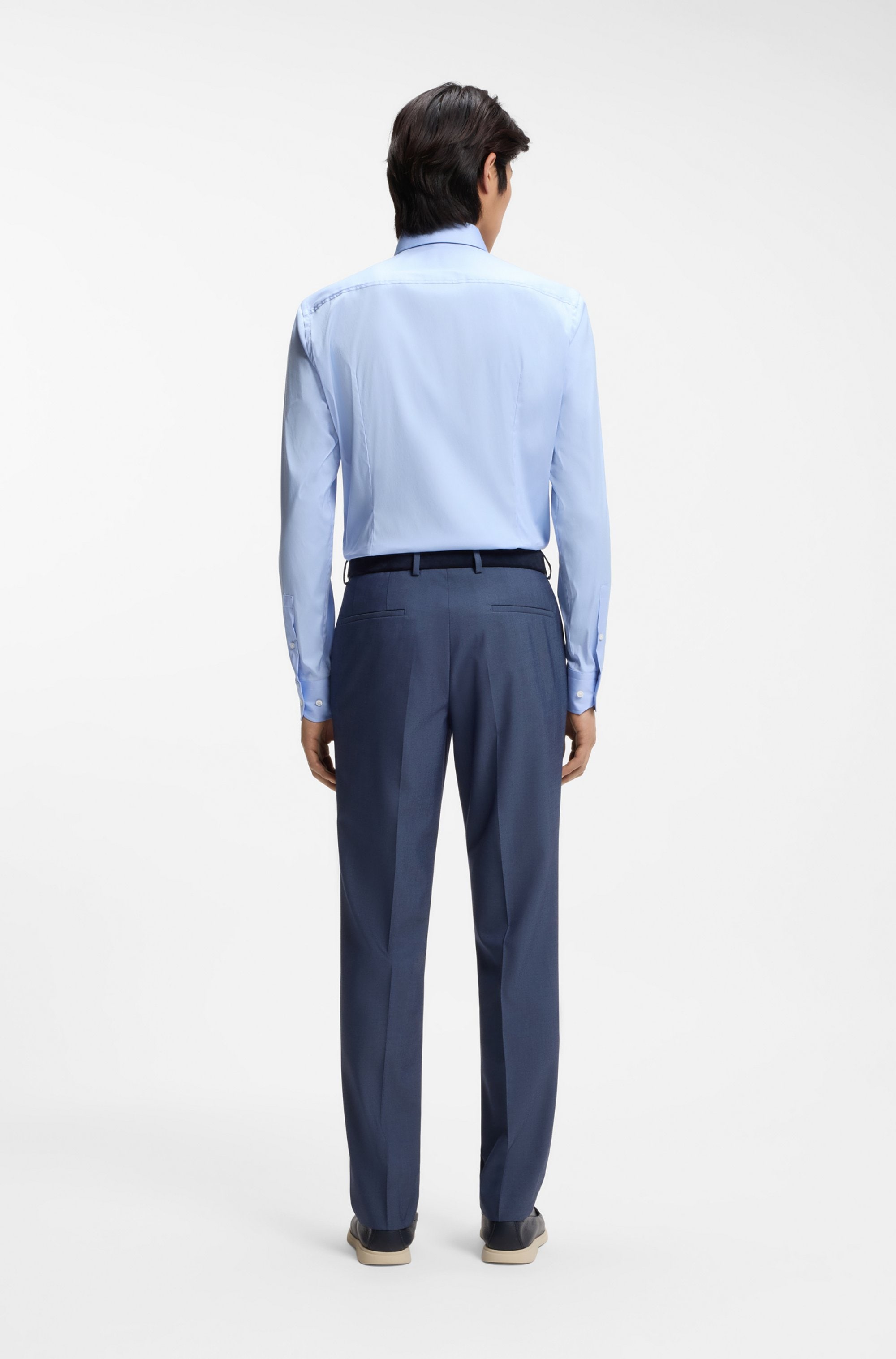 BOSS Businesshemd Slim-Fit, Stretch-Baumwollmix, bügelleicht