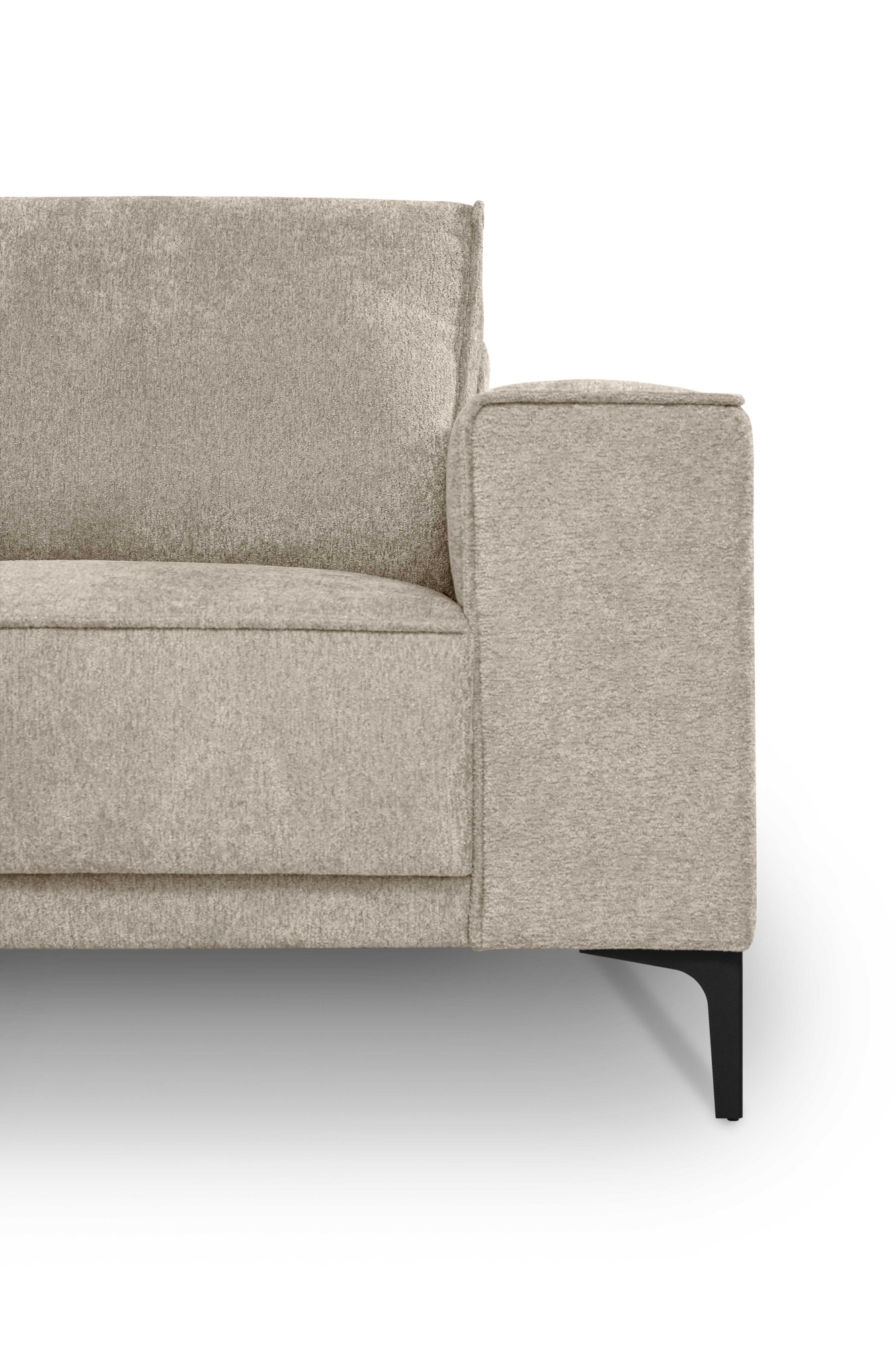 GOODproduct Paysage de salon »OLAND Bouclé U-Form, XXL, B: 342 cm, Skandi-Design« design scandinave en structure, tissu plat, microfibre de luxe, bouclé