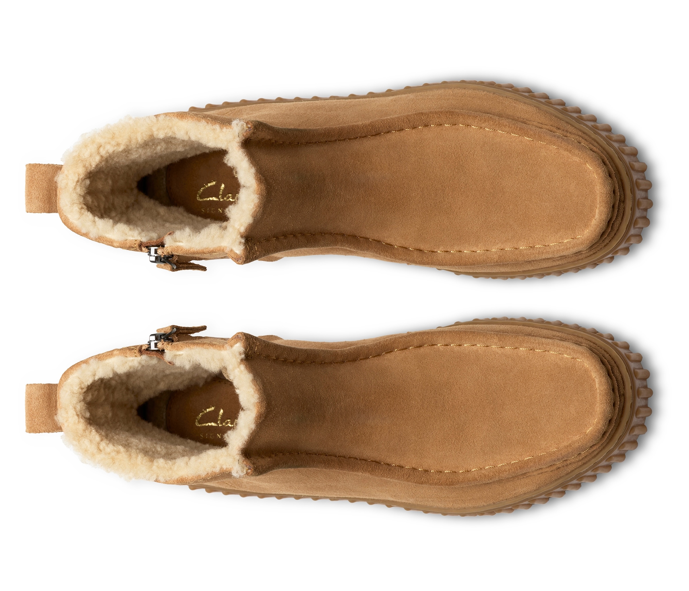 Clarks Winterboots »Torhill Cozy«  Plateauboots mit modischer Ziernaht