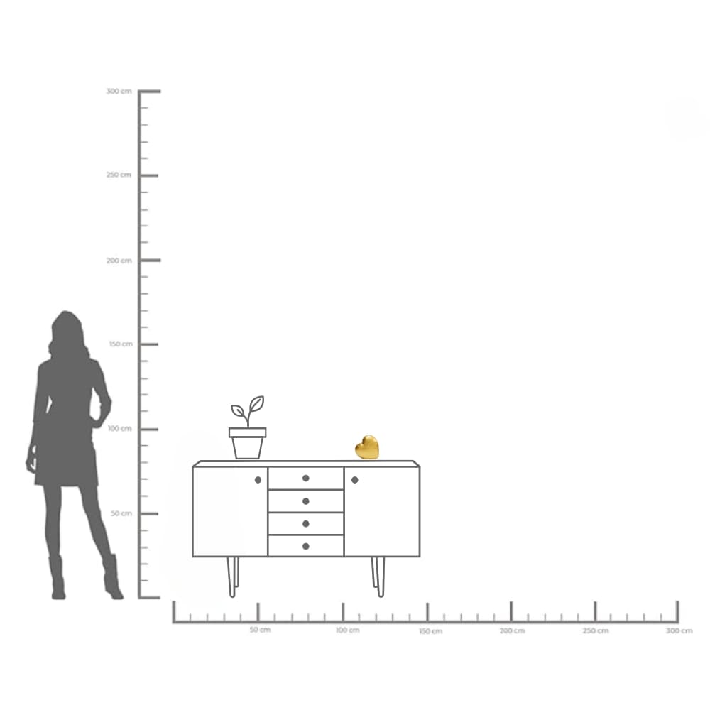 Kare Design Dekoobjekt »Deko Objekt Heart 14cm«