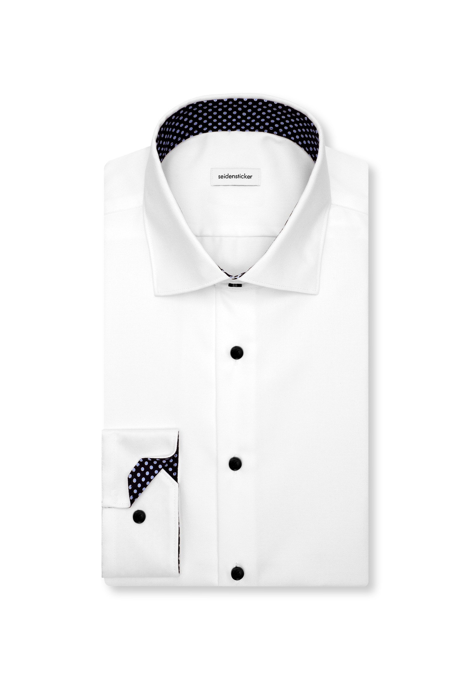 seidensticker Businesshemd »Schwarze Rose« X-Slim 1/1 Kentkragen Uni
