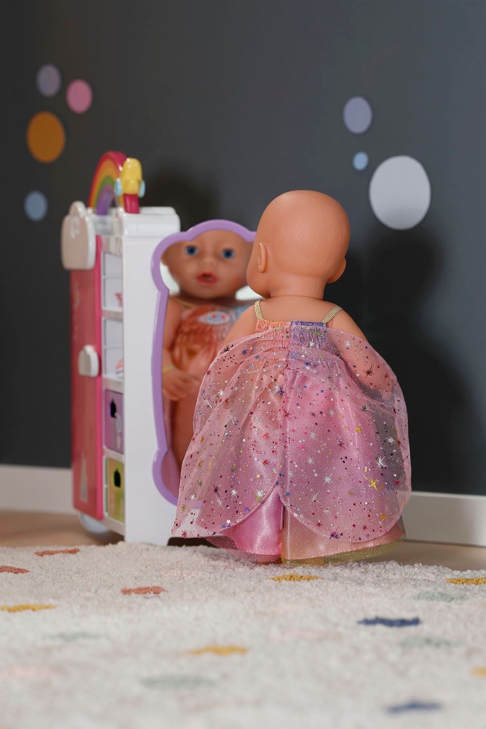 Baby Born Puppenkleidung »Regenbogen Kleid, 43 cm«