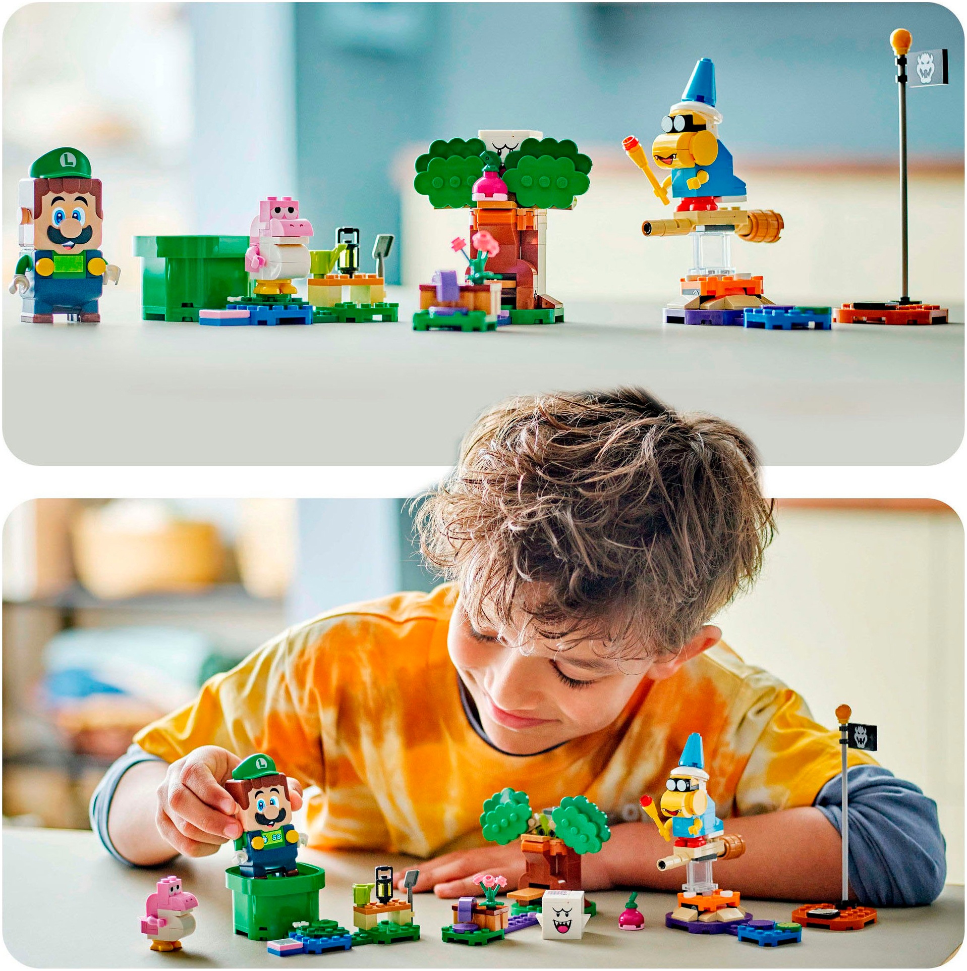 LEGO® Konstruktionsspielsteine »Abenteuer mit dem interaktiven LEGO® Luigi™ (71440), LEGO Super Mario« Made in Europe