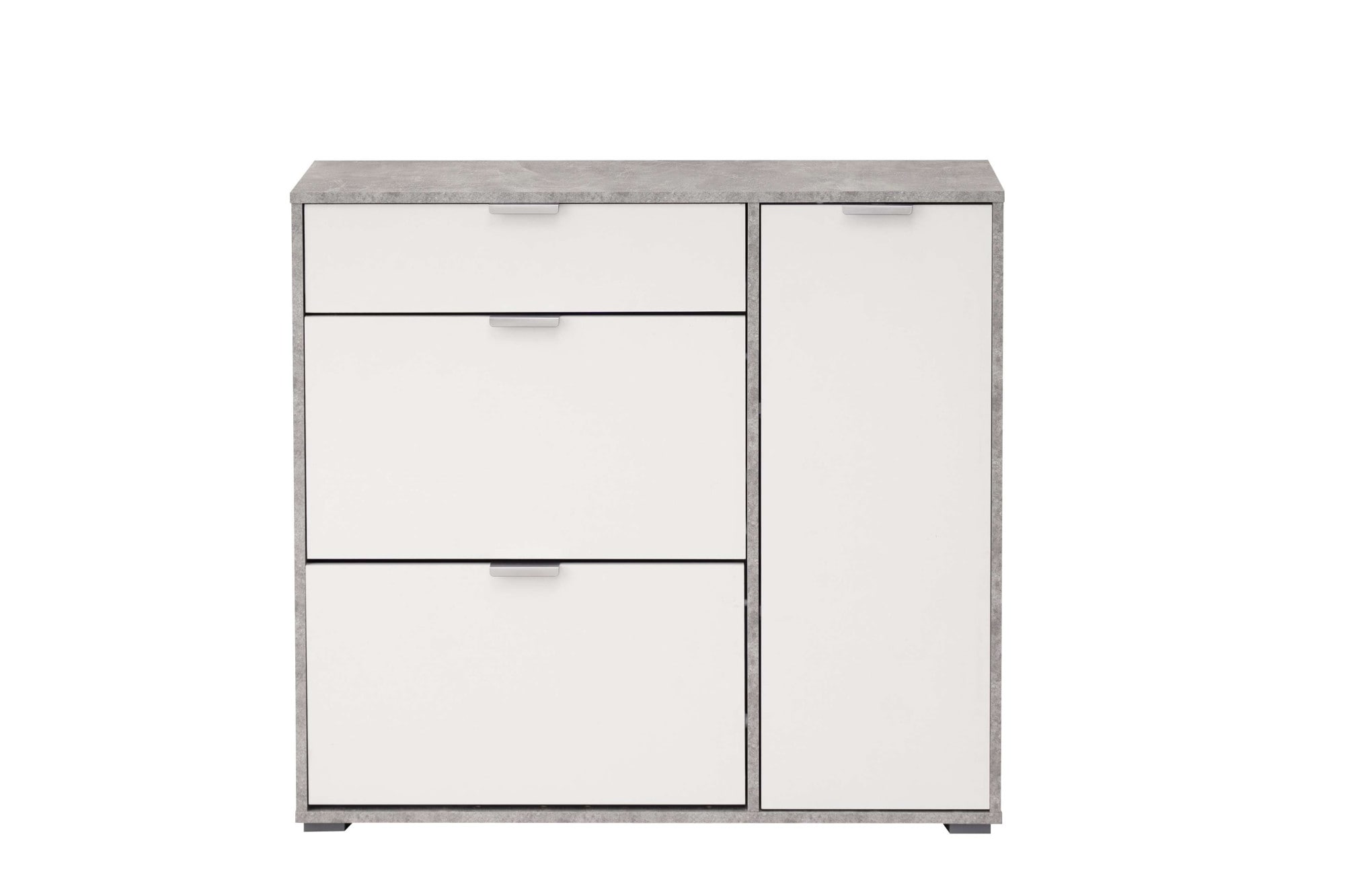 INOSIGN Schuhschrank »Arco 2, Schuhkommode, Schuhregal, Breite 102 cm« 2 Klappen mit Doppelschuhtrommeln, mit Schublade, in modernen Farben