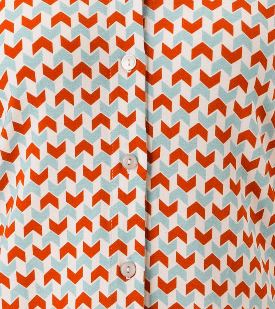 Aniston SELECTED Blouse chemise avec motif rétro graphique extravagant - NOUVELLE COLLECTION