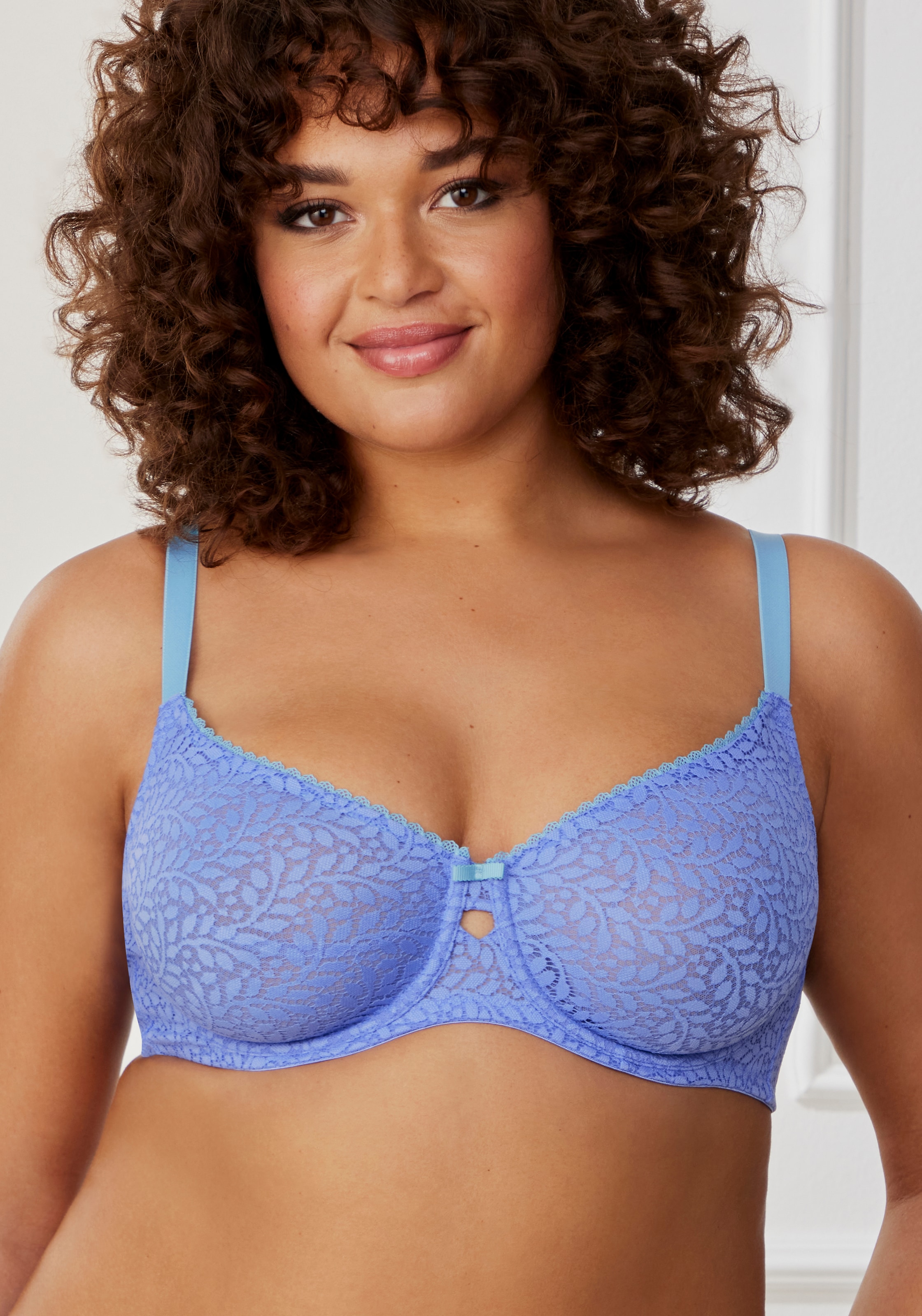 Nuance Minimizer-BH mit Bügel aus leicht transparenter Spitze, Dessous