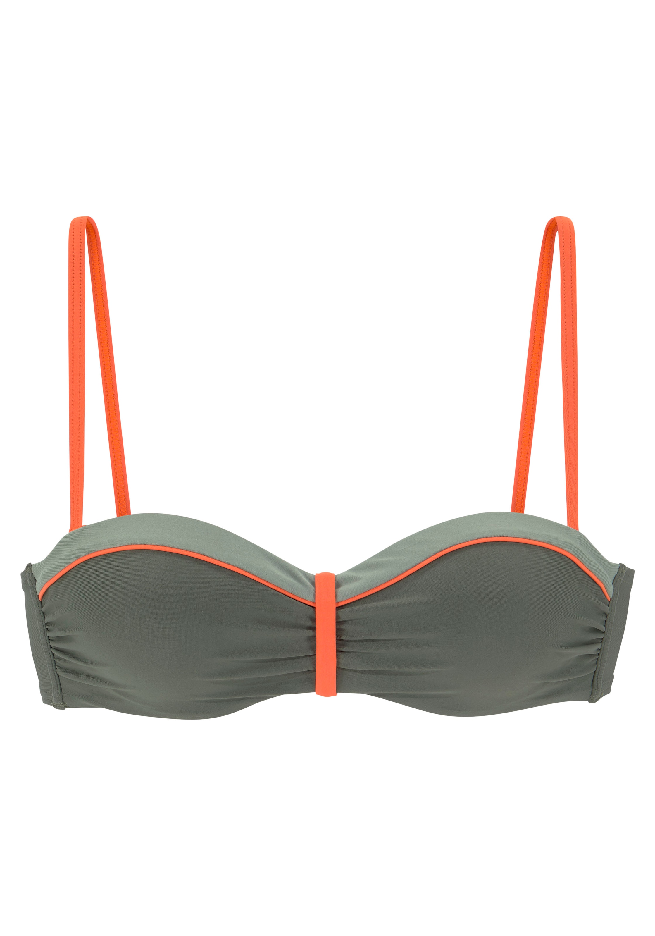 LASCANA Top bikini bandeau à armatures »Yuna« mit 4 Tragevarianten