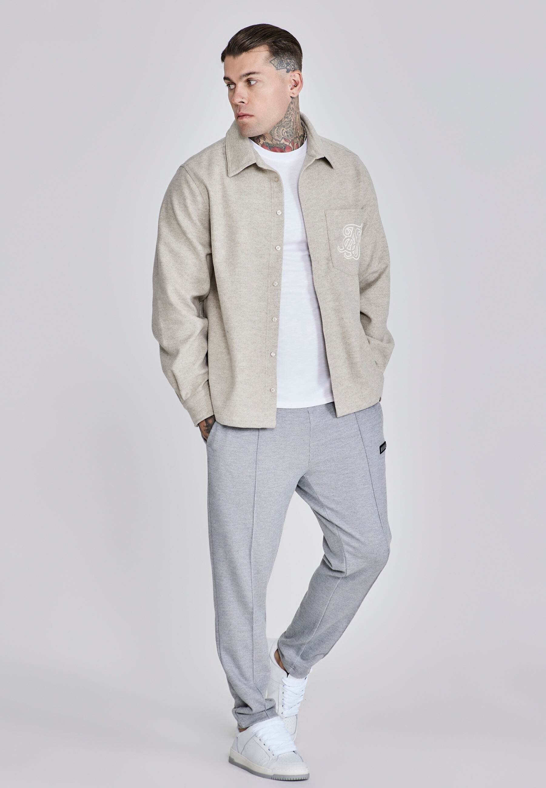 Siksilk Chemise à manches longues »Siksilk Overshirt Overshirt«
