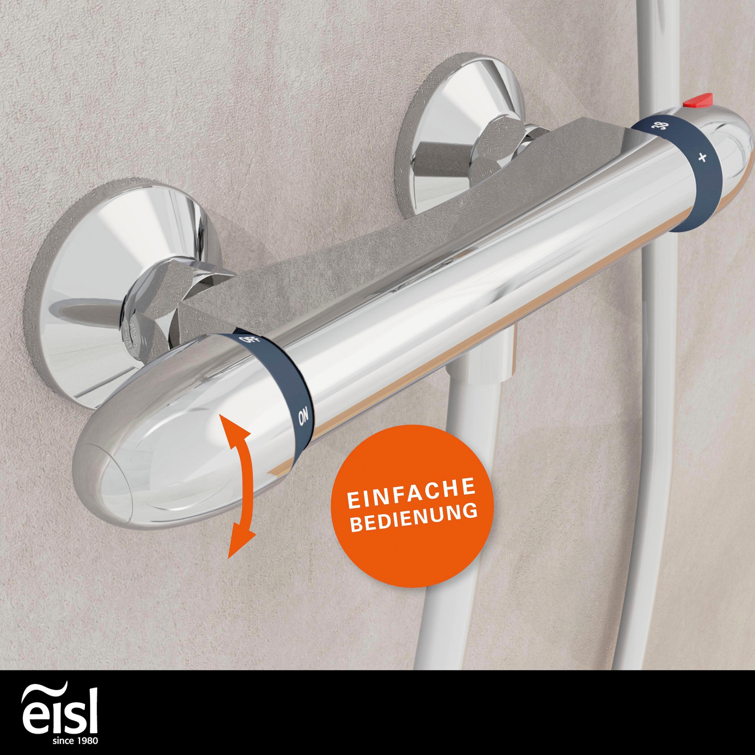 Eisl Duscharmatur »VITAL« mit Thermostat, Mischbatterie Dusche, Duschthermostat in Chrom