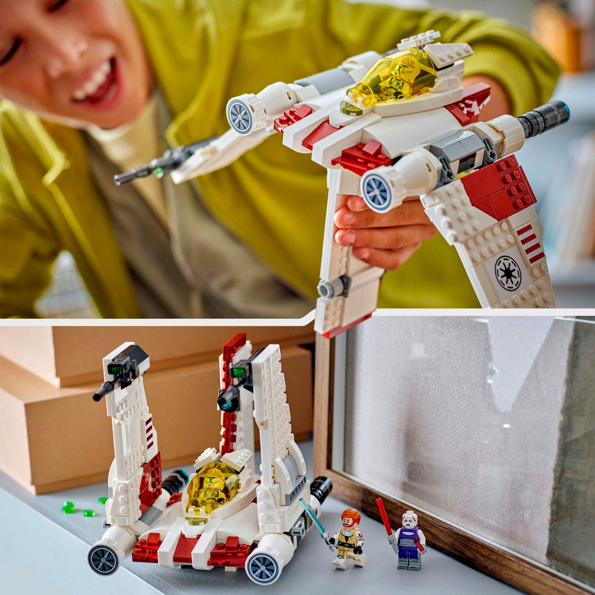 LEGO® Pions de construction »V-19 Torrent-Sternjäger (75432), LEGO Star Wars™« Made in Europe
