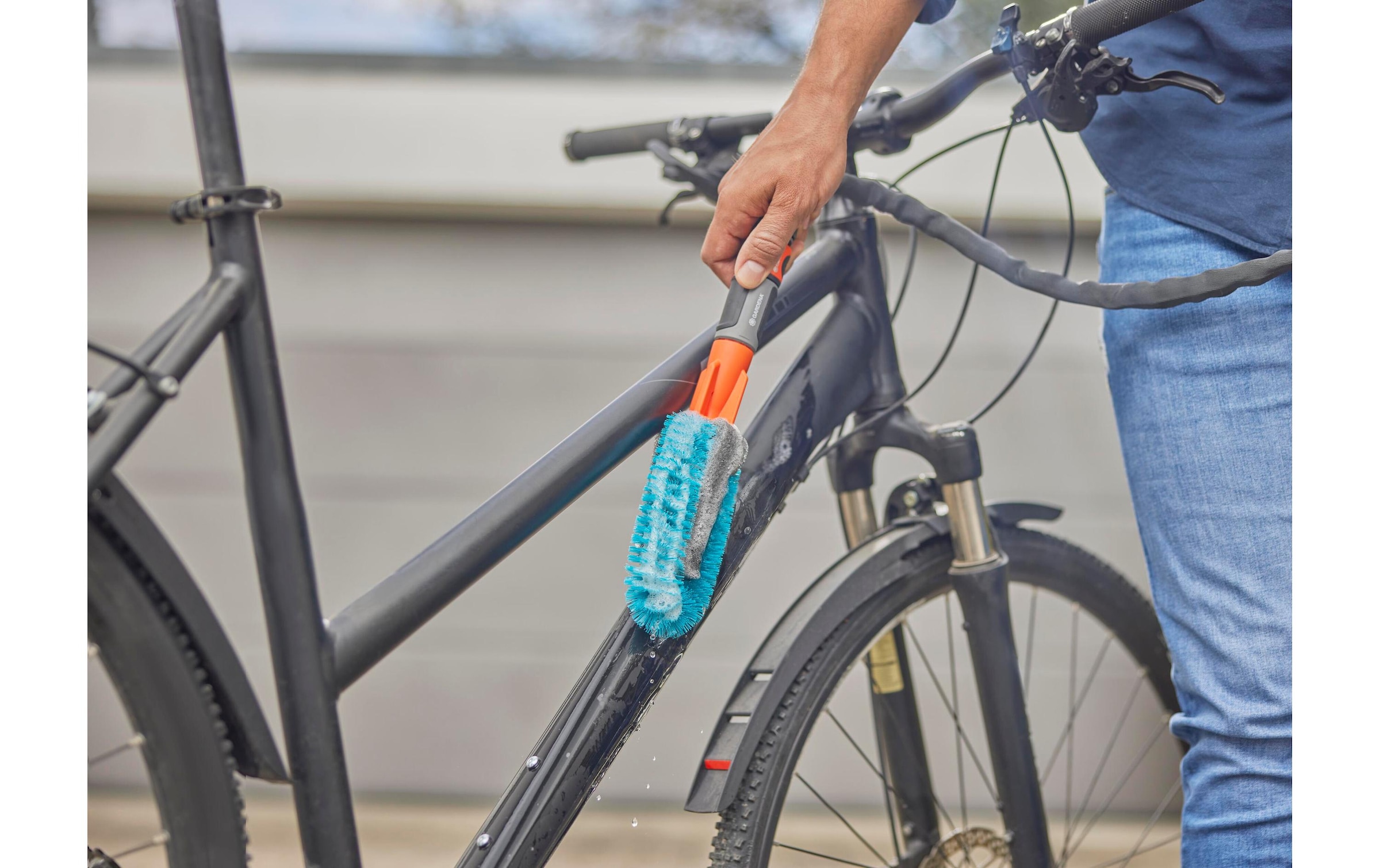 GARDENA Gartenpflege-Set »Fahrradbürste« ()