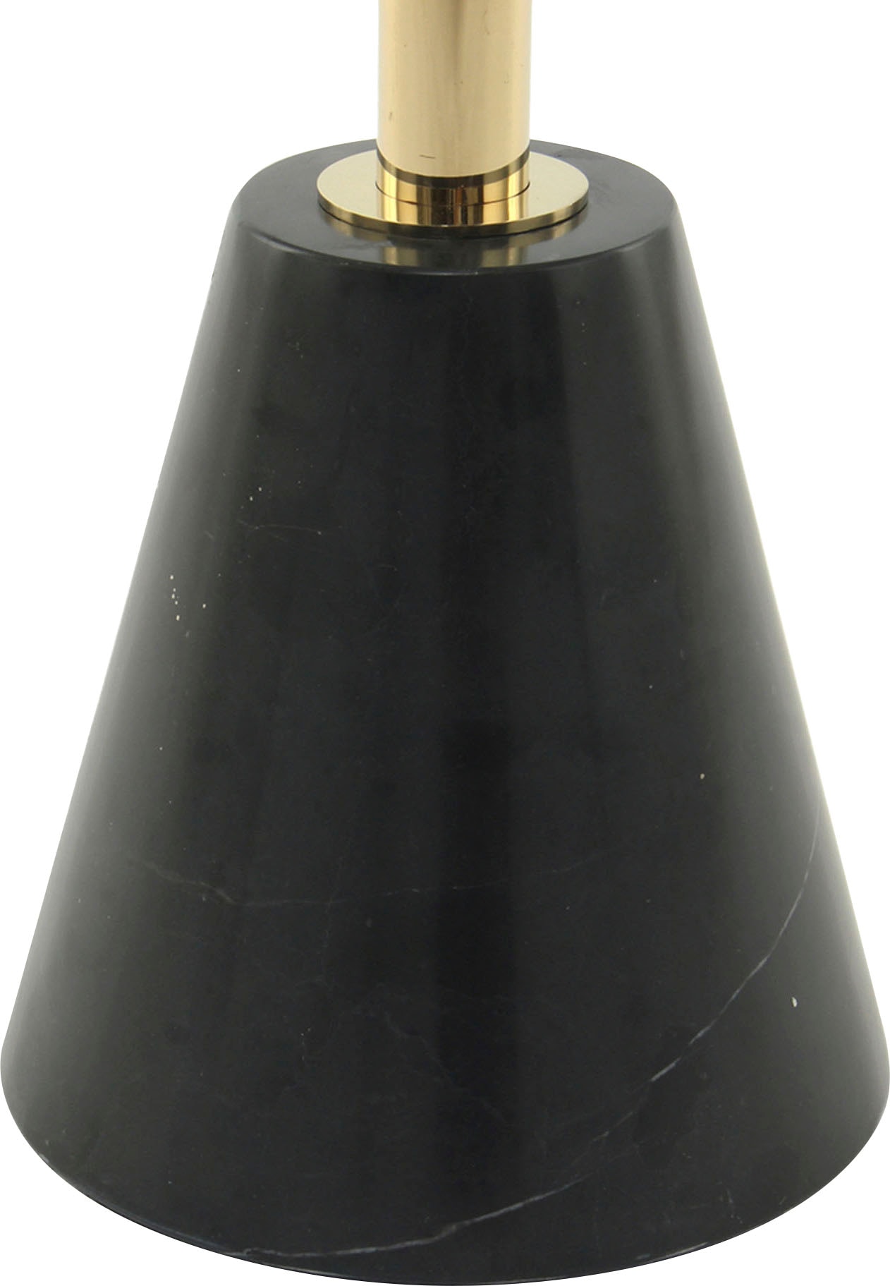 Kayoom Table d'appoint »Rocio, Ausgefallenes Design,Stabiler Marmor-Sockel« 1 cuis tlg. ausgefallenes Gestell, stabiler Marmorfuss, marmorierte Glasplatte