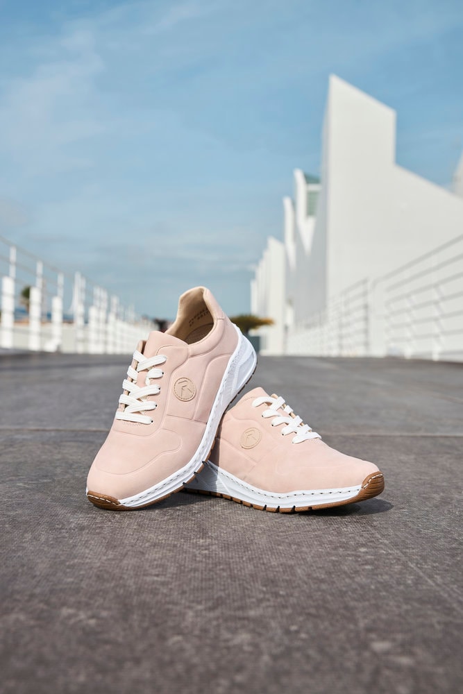 Rieker Sneakers  avec semelle intérieure MemoSoft, chaussure de loisir, chaussure basse, chaussure à lacets