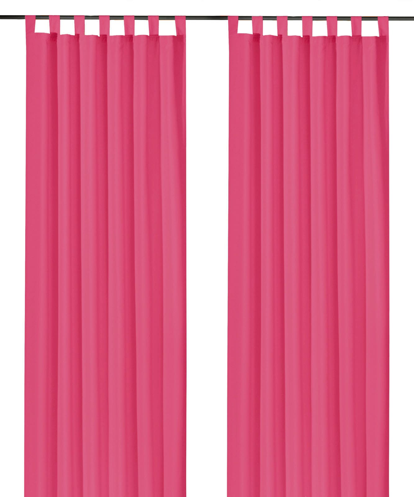 Weckbrodt Vorhang »Vito« Schlaufen 1 Stk. tlg. Microvelour, blickdicht, Unifarben, Gardine, Store