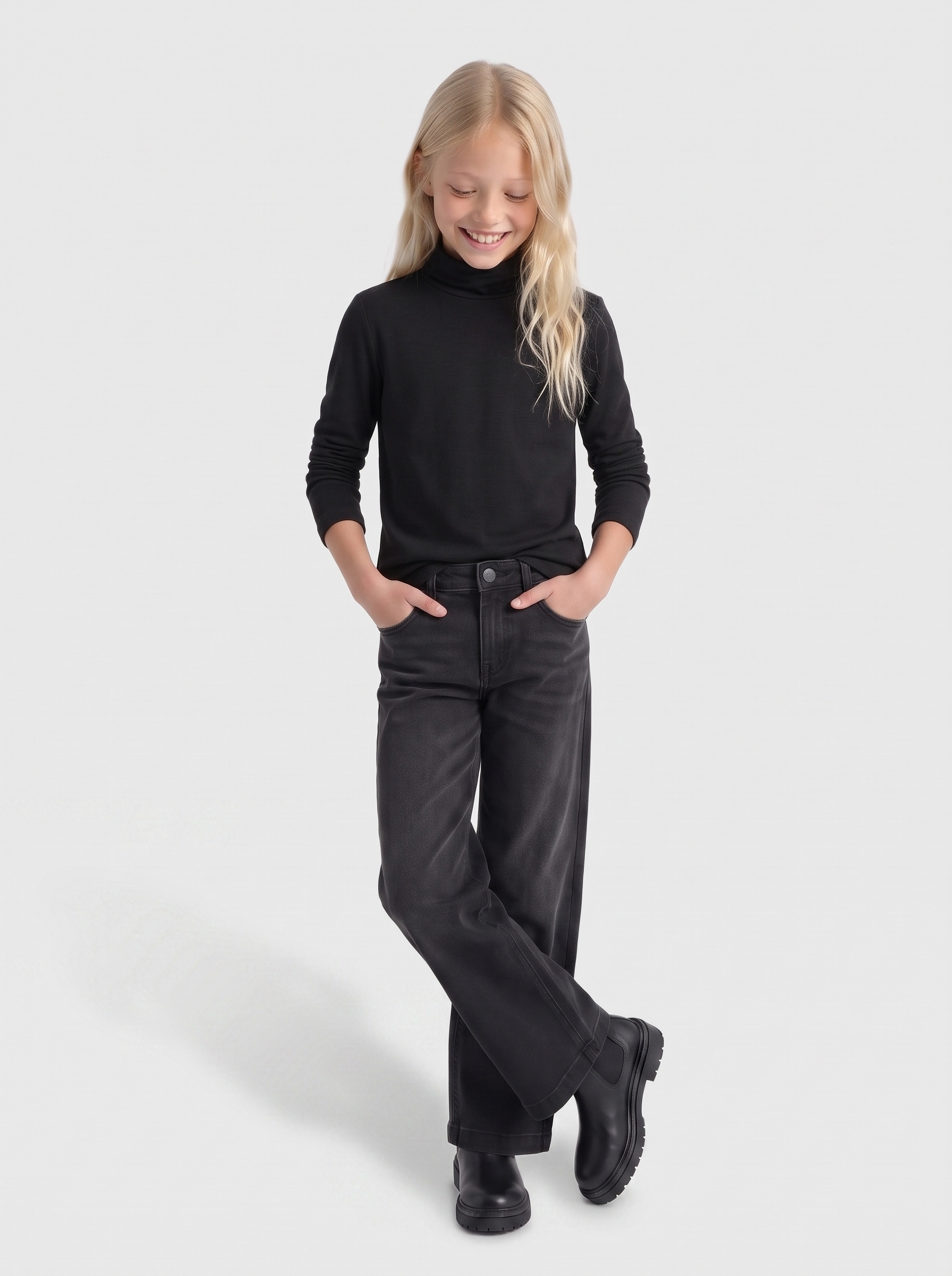 KIDS ONLY Rollkragenshirt »KOGLELA L/S ROLLNECK TOP 2-PACK JRS« Packung, 2 Viskosemischung