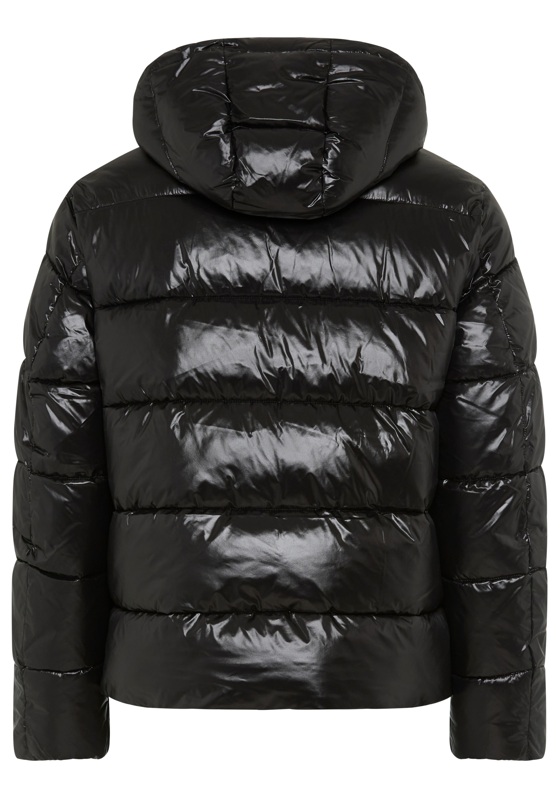 Calvin Klein Veste matelassée mit Kapuze Kapuze, Regular Fit, glänzendes Material