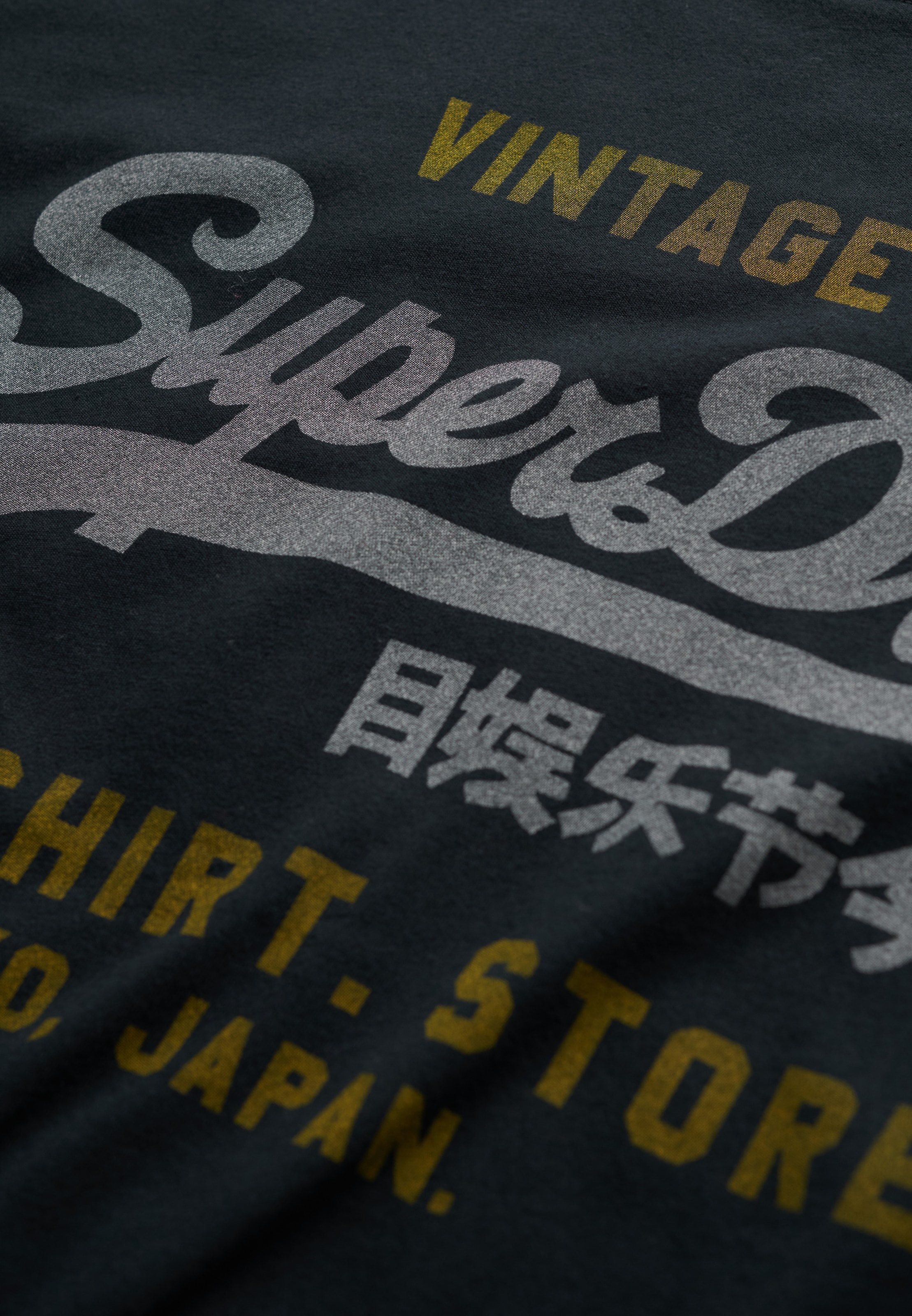 Superdry Shirt à col rond »VL HERITAGE RELAXED TEE«
