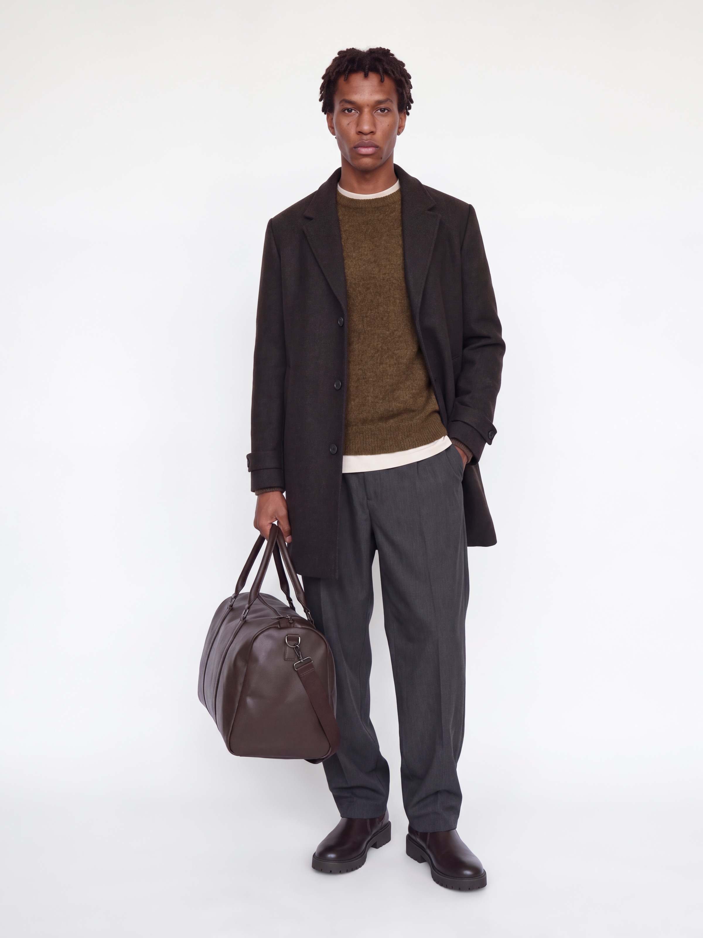 Jack & Jones Pull en tricot »JPRBLASIMON SOUFFLE KNIT CREW NECK SN« mélange de matériaux, coupe régulière