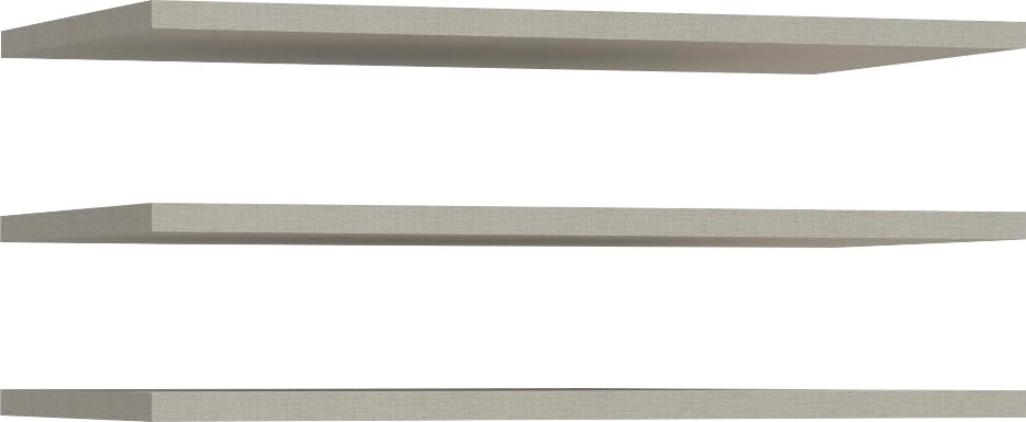 FORTE Tablette de rangement ensemble 3 pièces