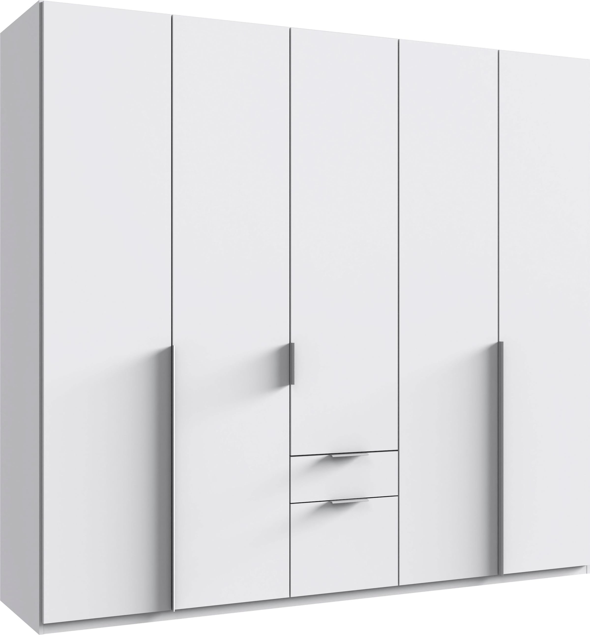 Wimex Armoire à portes battantes »Mugano« mit langen oder kurzen Griffen aus Metall,  in vielen Breiten, 208 oder 236 cm hoch, Made in Germany