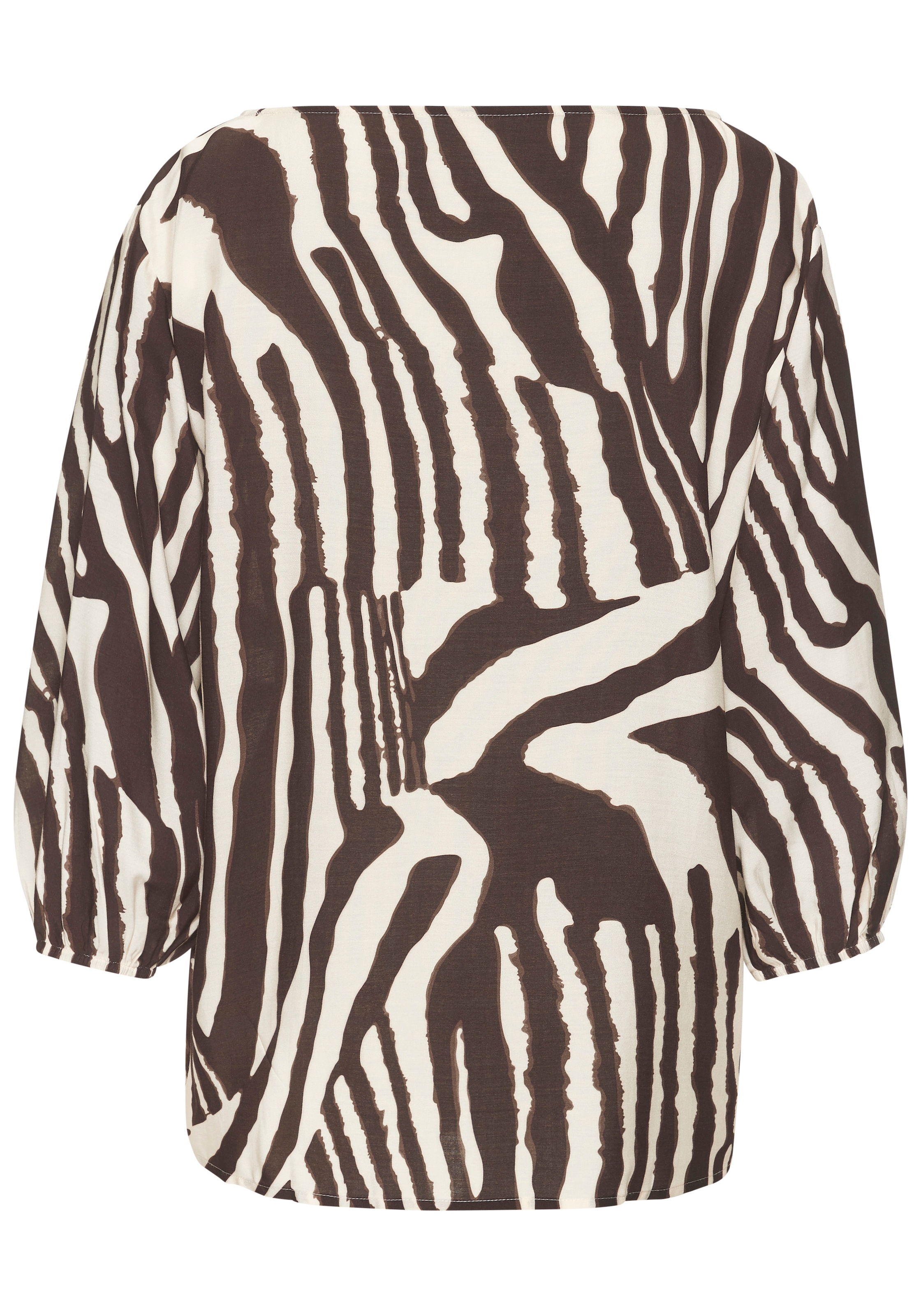 LASCANA Blouse à enfiler mit Animalprint, Damenbluse, modisch