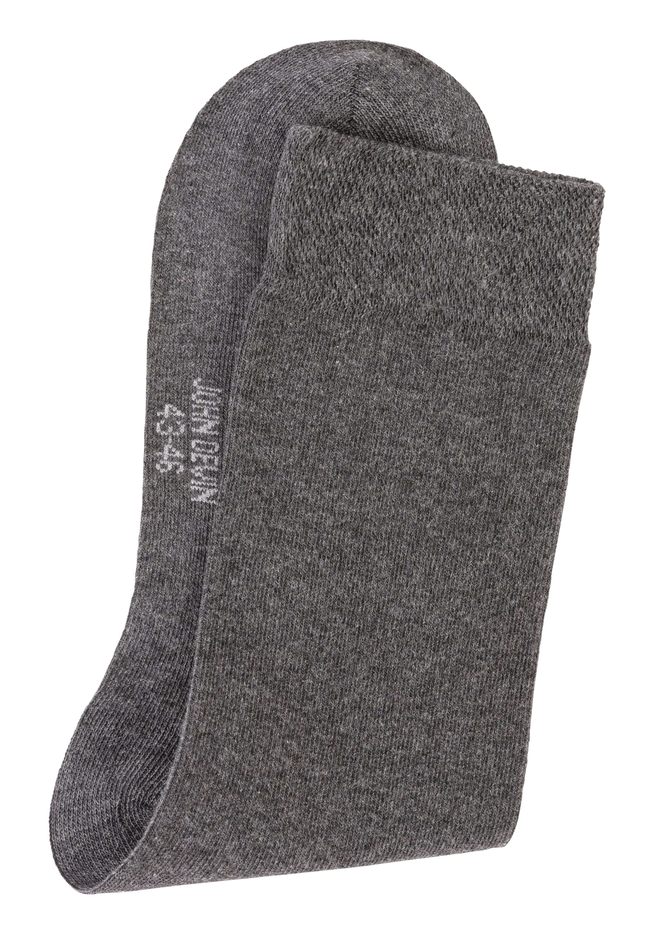 John Devin Chaussettes d'affaires Packung, 3 cuis tlg. mit längerer Schaftlänge, verpackt in einer Box