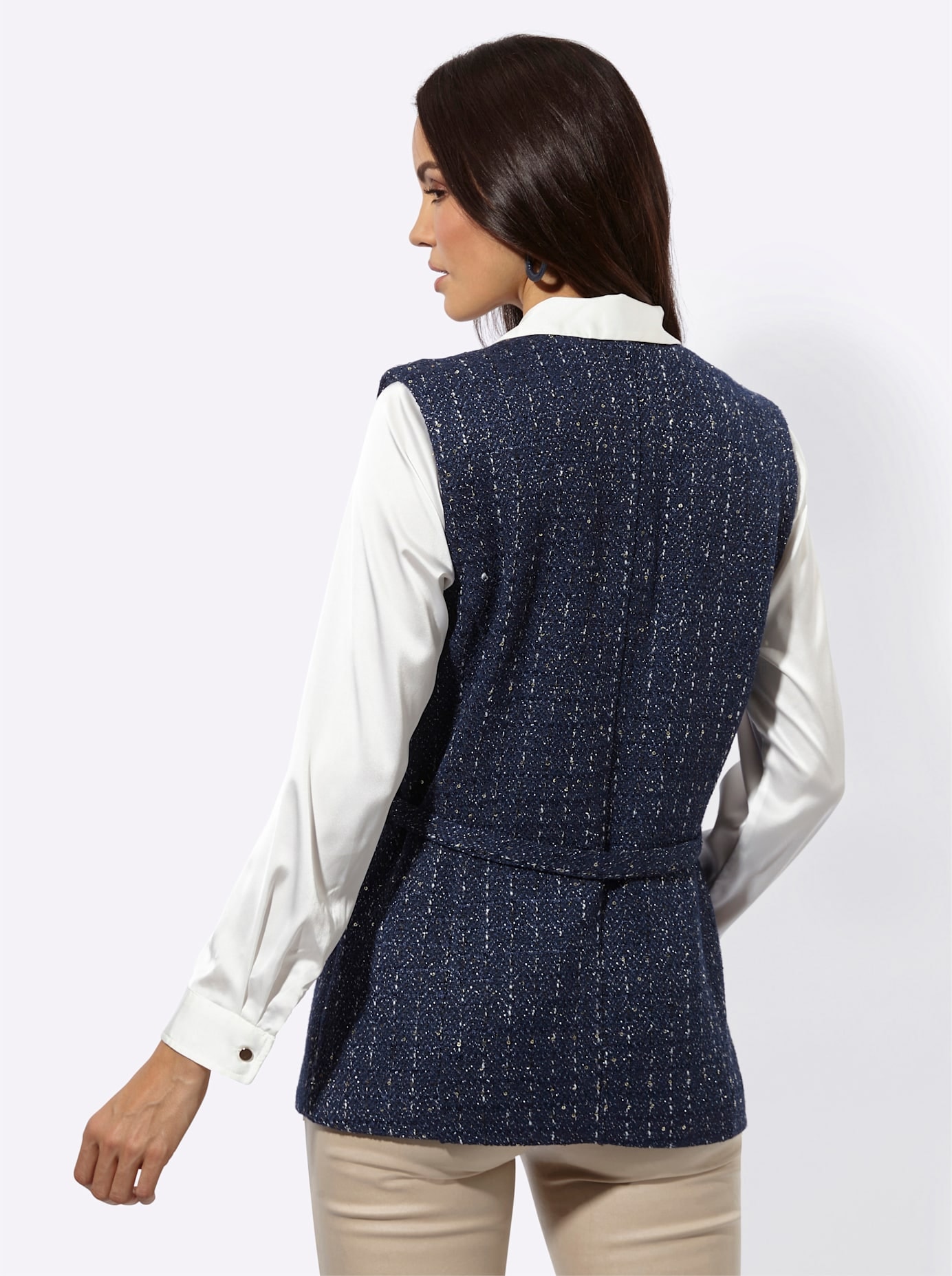 creation L Gilet court