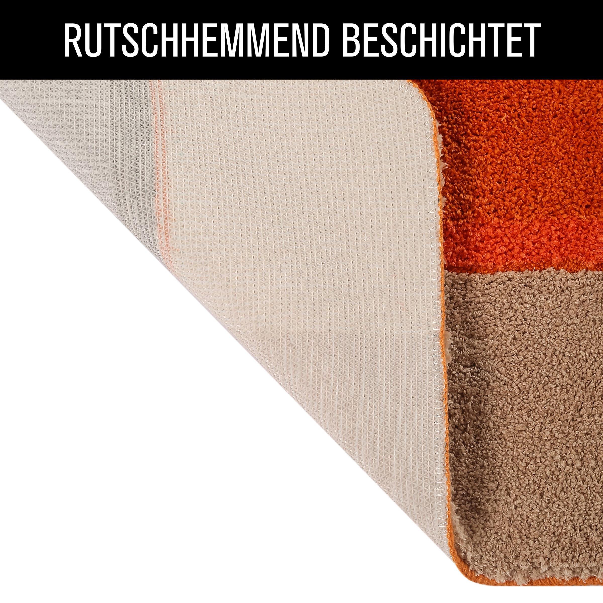 my home Tapis de bain »Belio, Badvorleger, Badezimmer Teppich« Höhe 20 mm Badematte, Badteppich, Badematten auch als 2 tlg. Set erhältlich, bunt