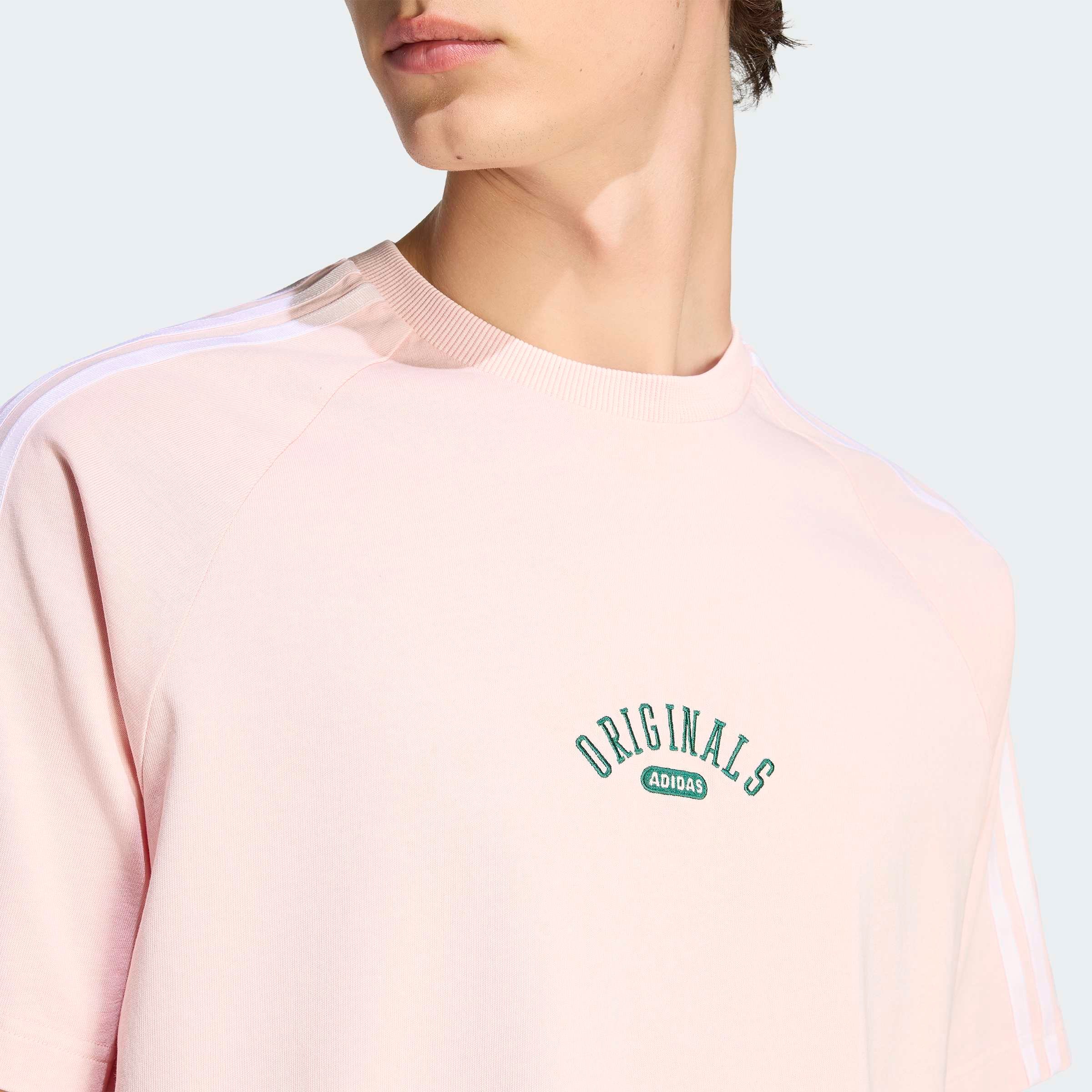 adidas Originals T-shirt »ADIDAS ORIGINALS RINGER, MIT VERWASCHENER GRAFIK«