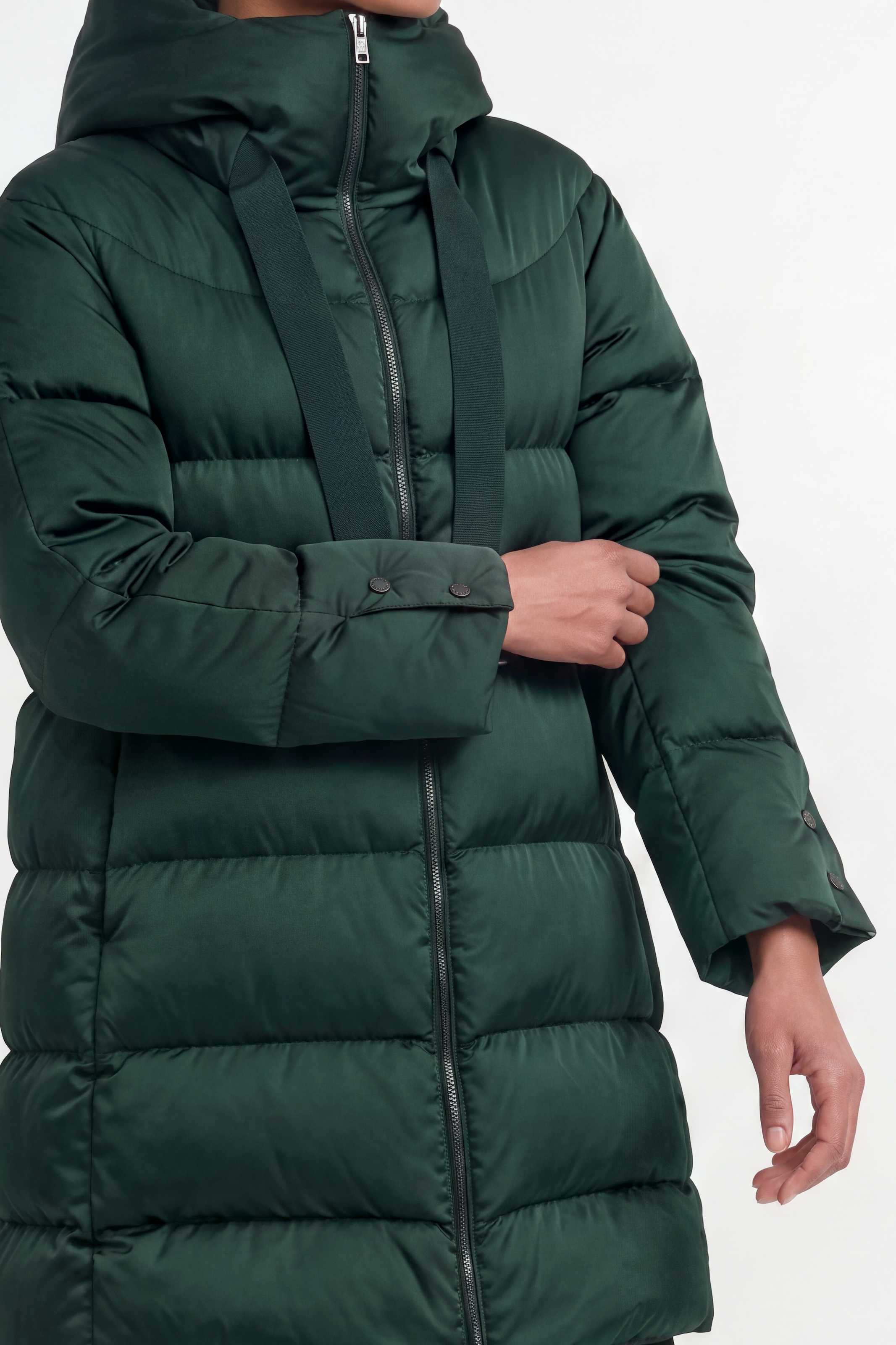 RICHROYAL Steppmantel Regular fit mit Kapuze