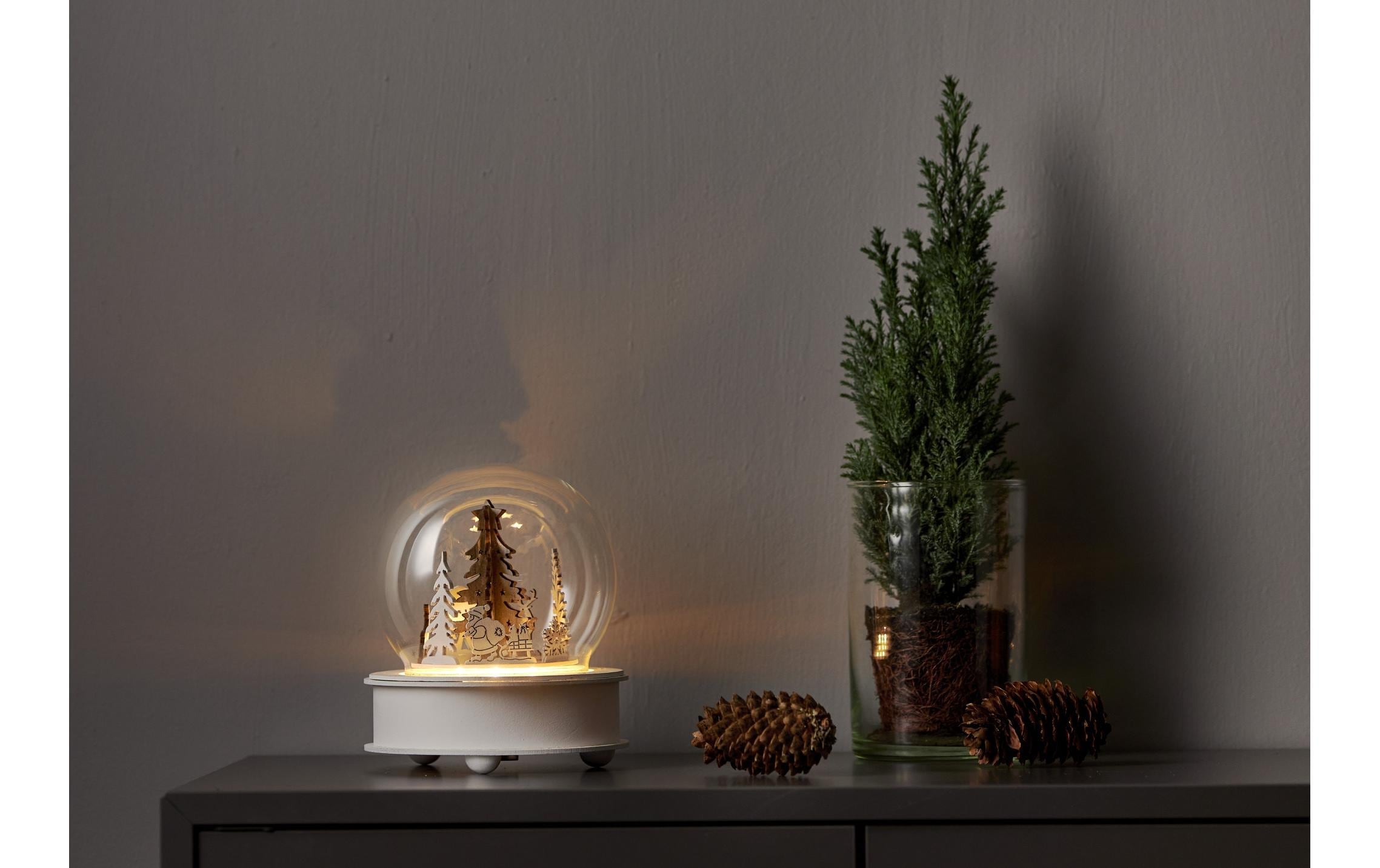 Parforce Traditional Hunting Weihnachtsbaumkugel »Grauberg, Ø 14 cm, Grau«