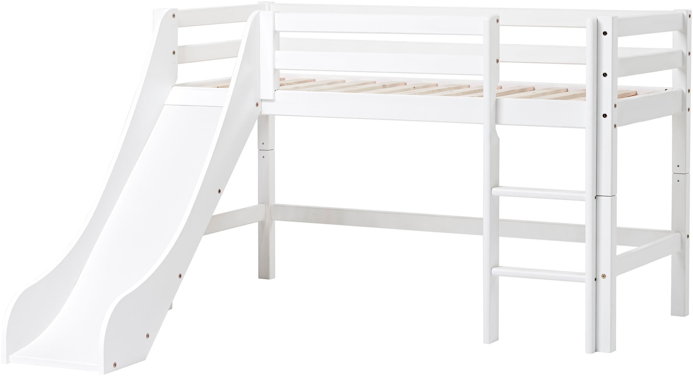 Hoppekids Toboggan d'intérieur »ECO Dream« Toboggan pour lit enfant en hauteur, 2 tailles