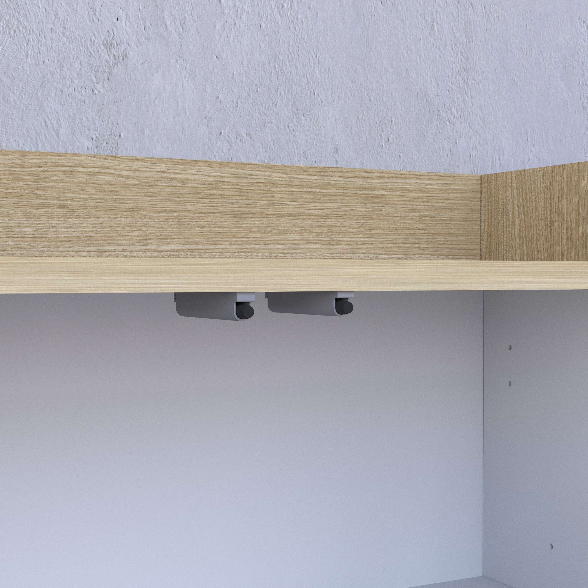 GOODproduct Sideboard »BOLSENA, Kommode, Schrank,Lowboard mit 8 Fächer und offenes Ablagefach« 1 Stk. tlg. stehend/hängend montierbar, Made in Italy, B/T/H: 200 × 35 × 71,2 cm