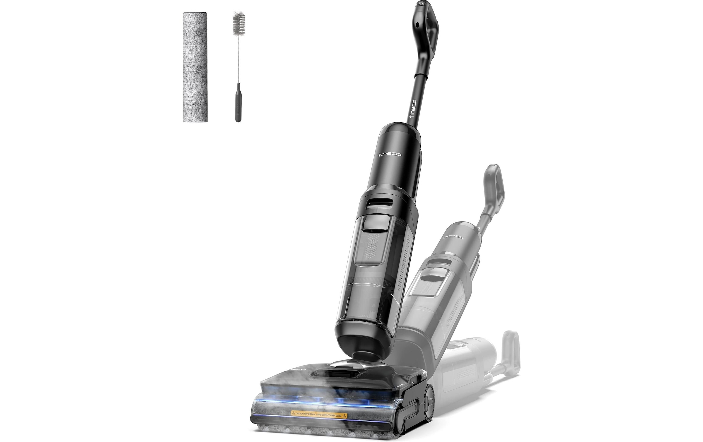 Tineco Nass-Trocken-Akkusauger »FLOOR ONE S7 Stretch Steam Plus mit 160°C Dampfreinigung« Selbstantrieb, 80 Minuten