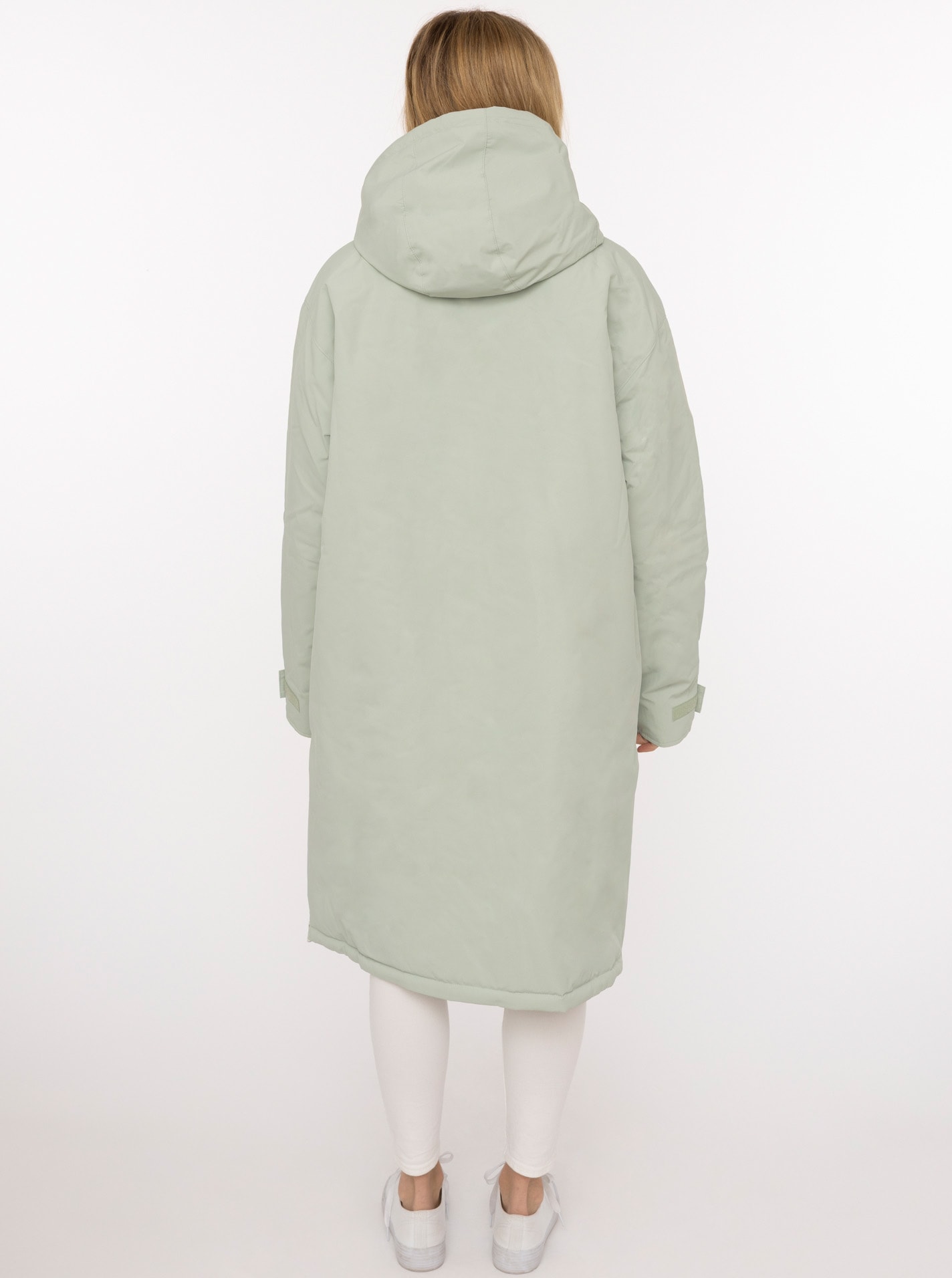 Zwillingsherz Kurzmantel »"Oversize Windjacke ZH"« Kapuze, Reissverschluss, seitliche Taschen, leicht wattiert