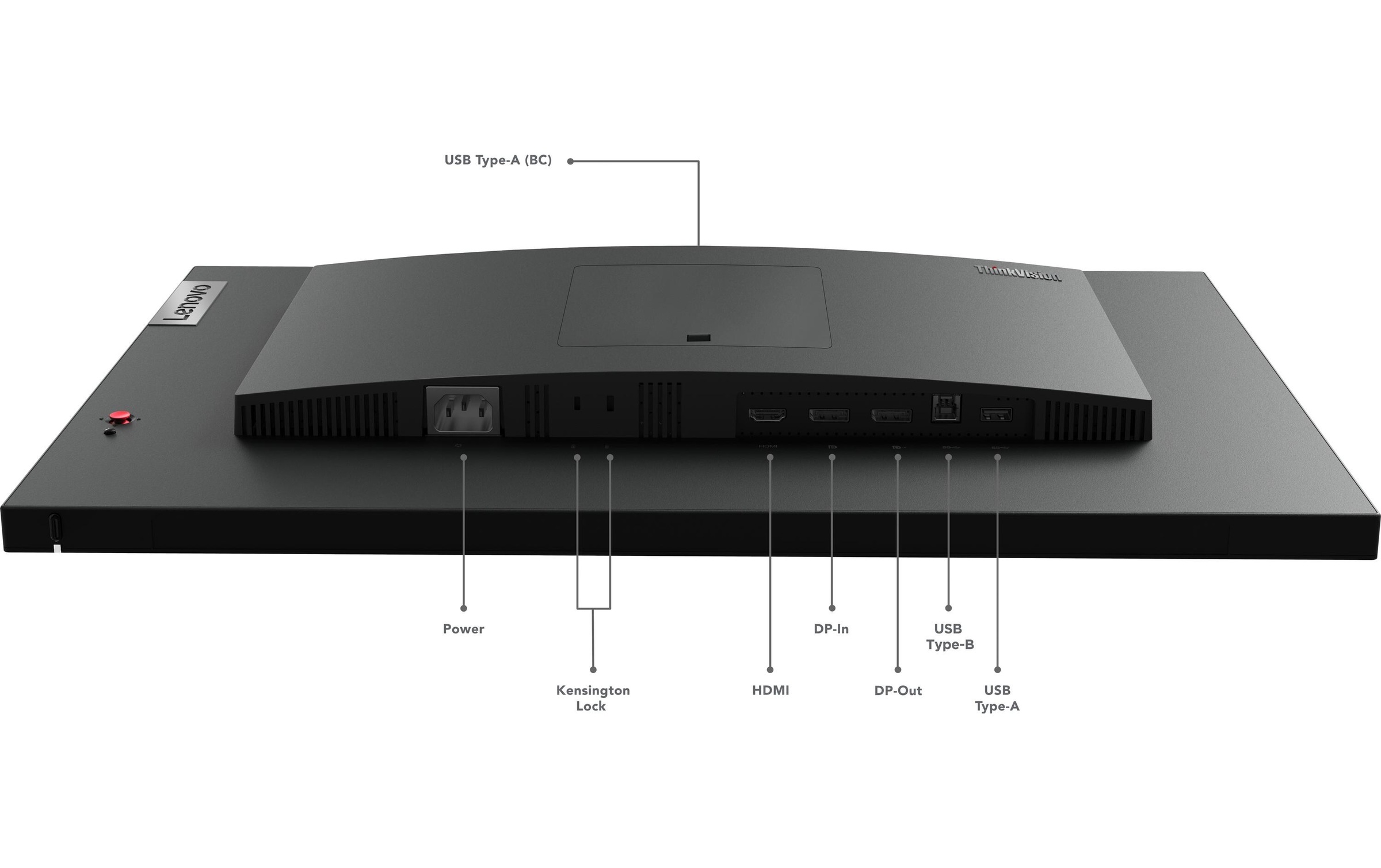 Lenovo Moniteur LED »ThinkVision P24q-30« 60,21 cm/23,8 ″  2560 x 1440 px 4 Reaktionszeit