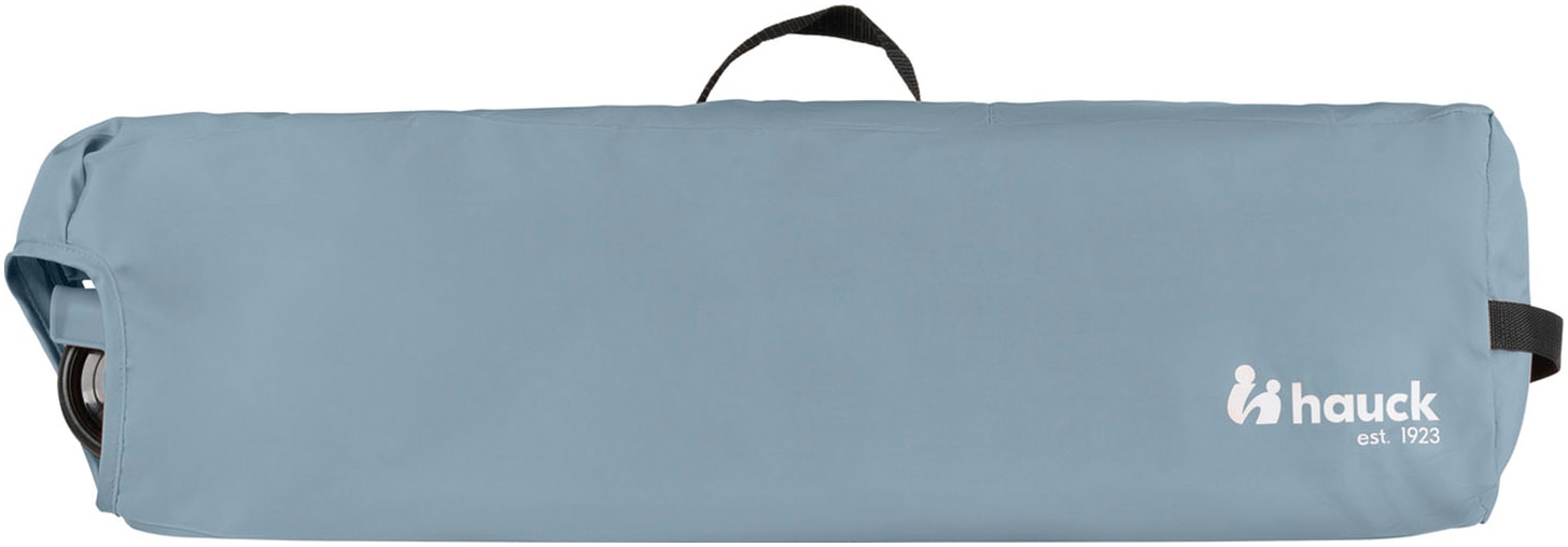 Hauck Baby-Reisebett »Sleep N Play Go Plus, Dusty  Blue« mit integrierten Rädern; Vorderausstieg