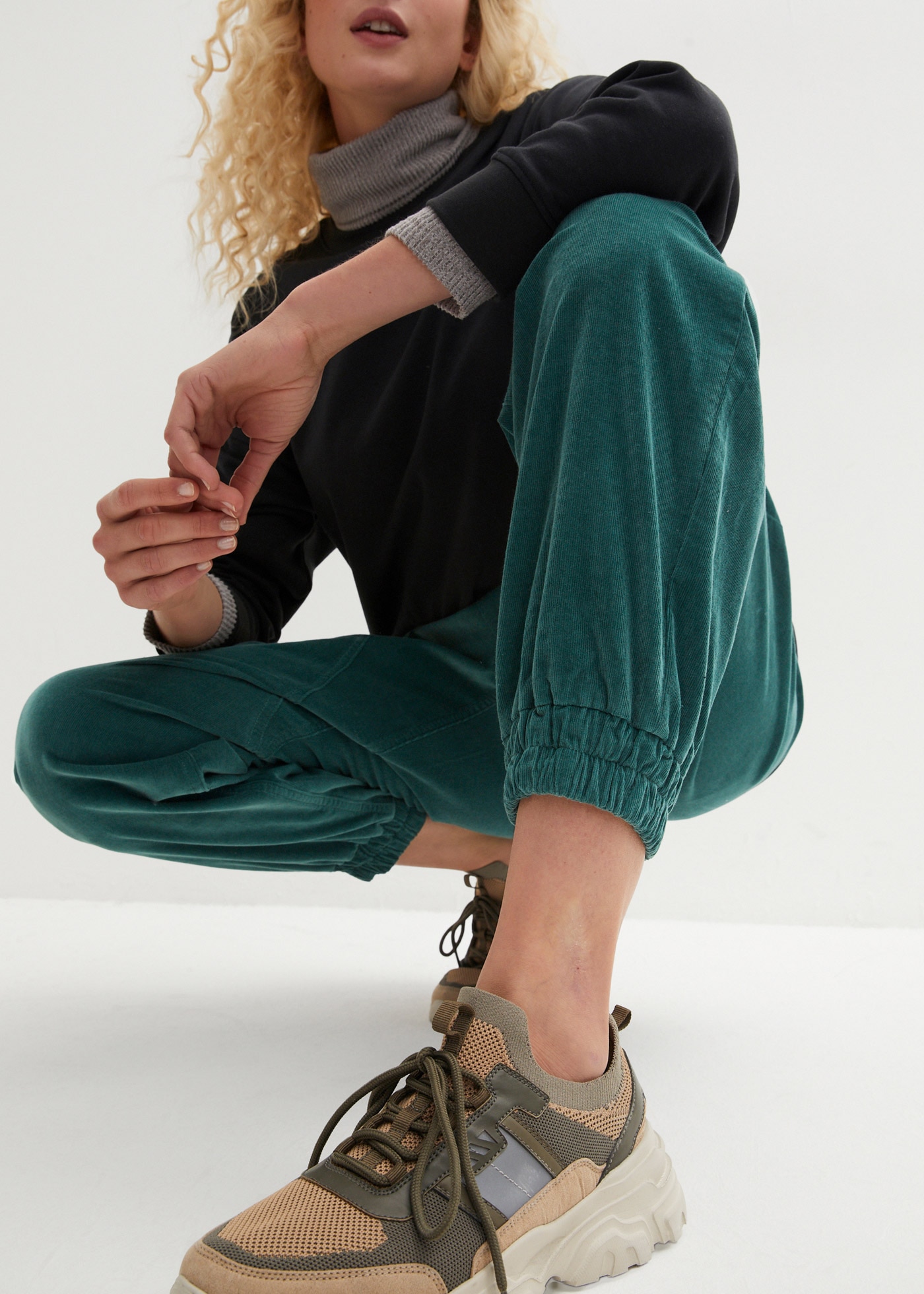 bonprix Cordhose  Cord-Hose aus Baumwoll-Mix