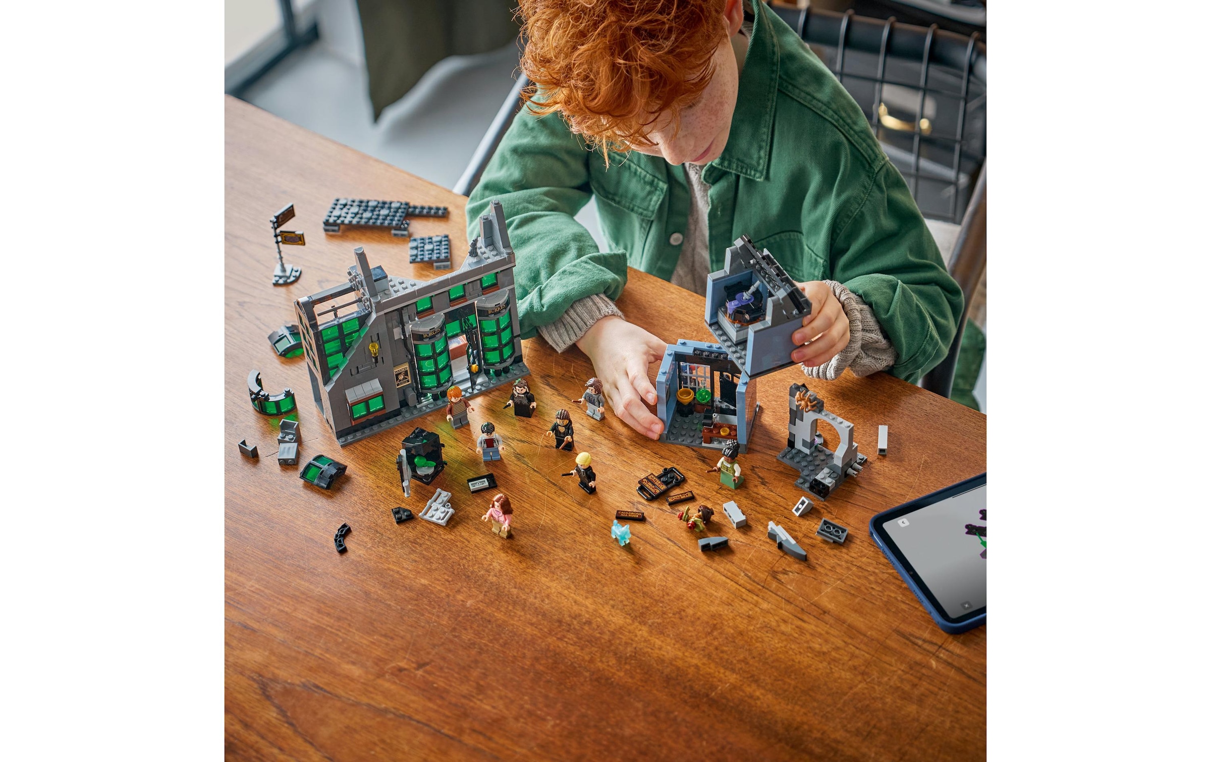 LEGO® Konstruktionsspielsteine »Zaubererläden in der Winkelgasse (76471), LEGO Harry Potter« Made in Europe