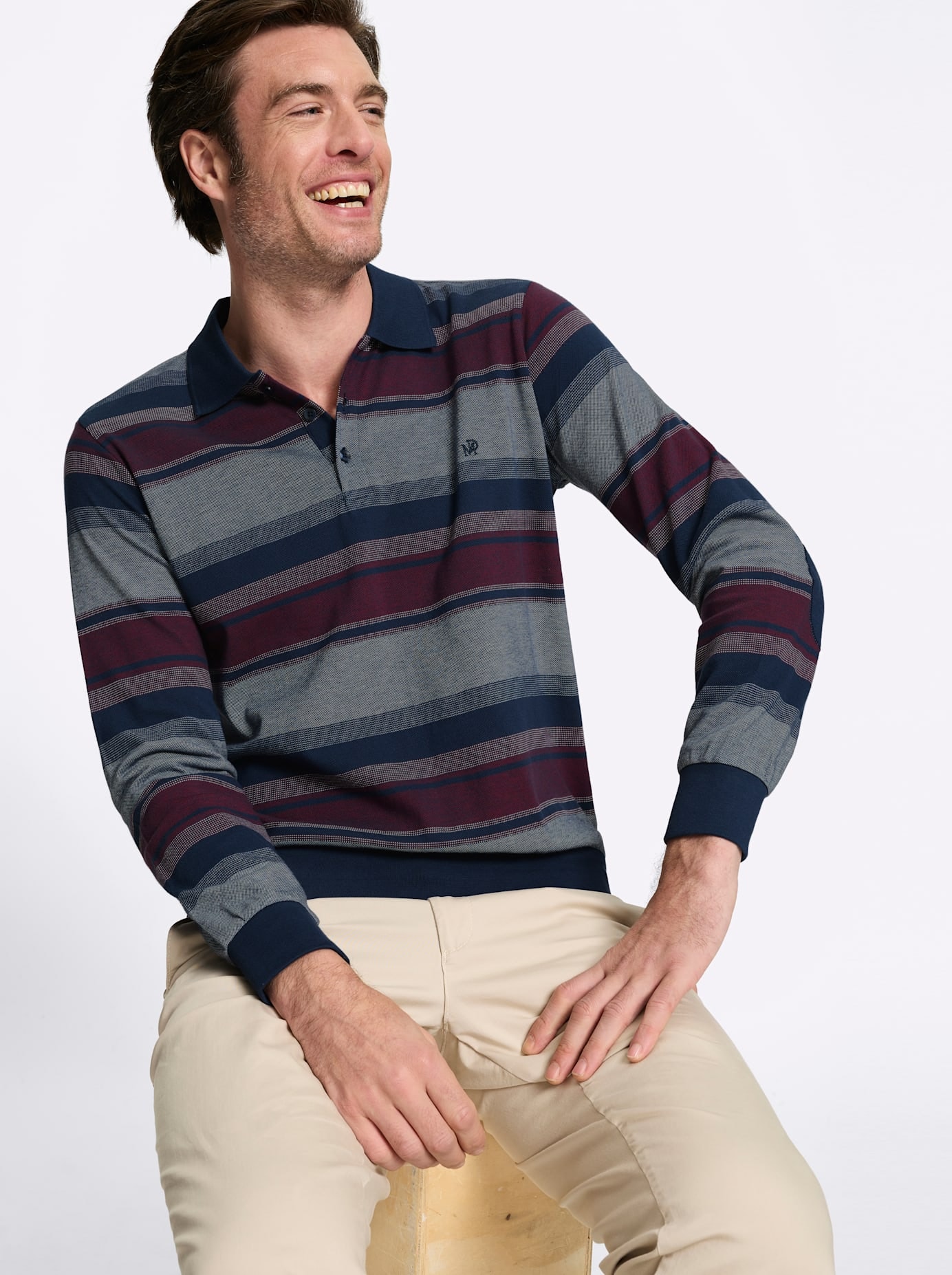 Marco Donati Polo »Langarm-Shirt« 1