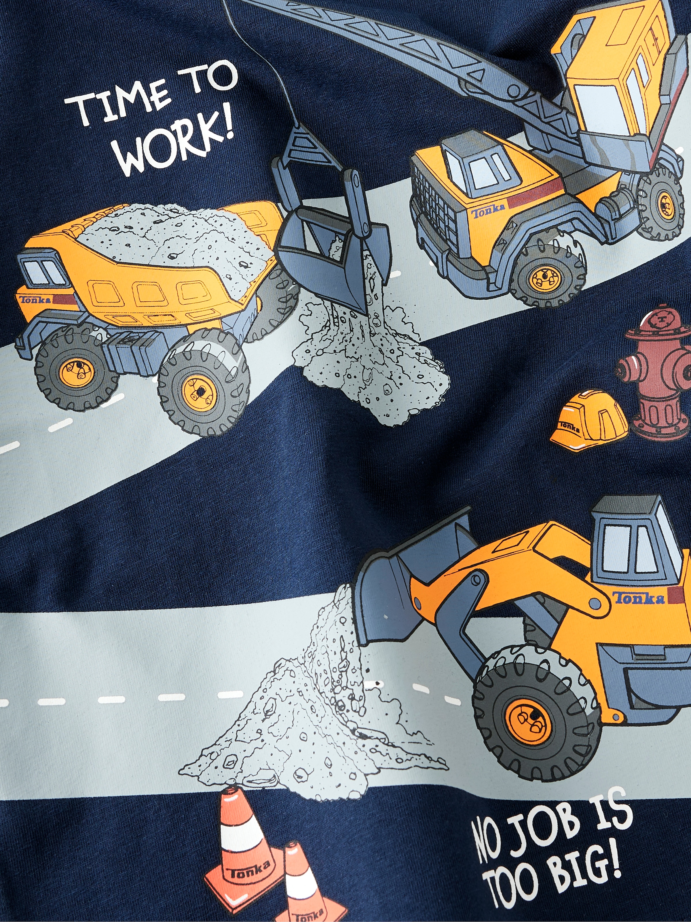 Name It Langarmshirt »NMMOFEK TONKA LS NREG TOP CPLG«