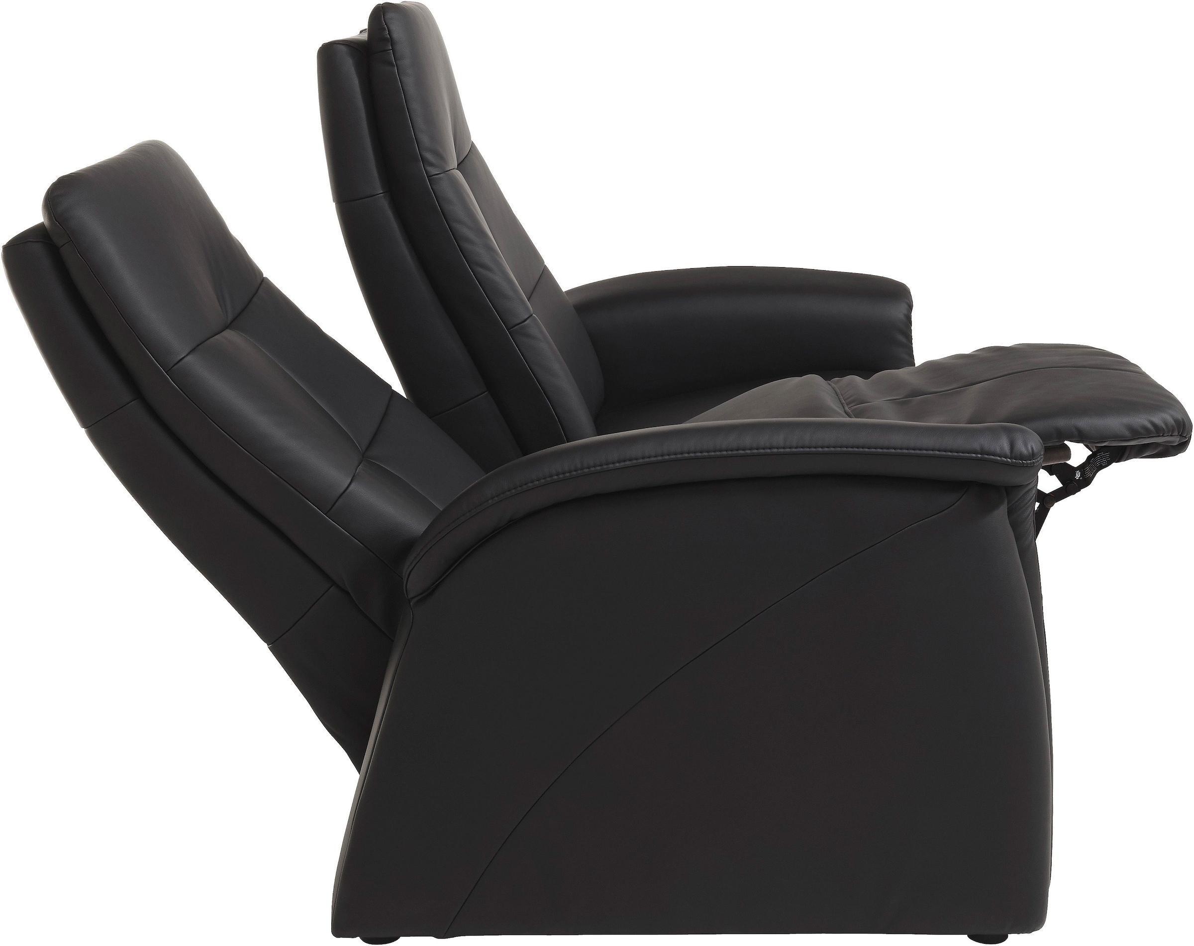 exxpo - sofa fashion 2-places »Tivoli, Kinosofa, bequem und komfortabel durch die Relaxfunktion« (2-sitzig), schmale Armlehnen, hohe Rückenlehne