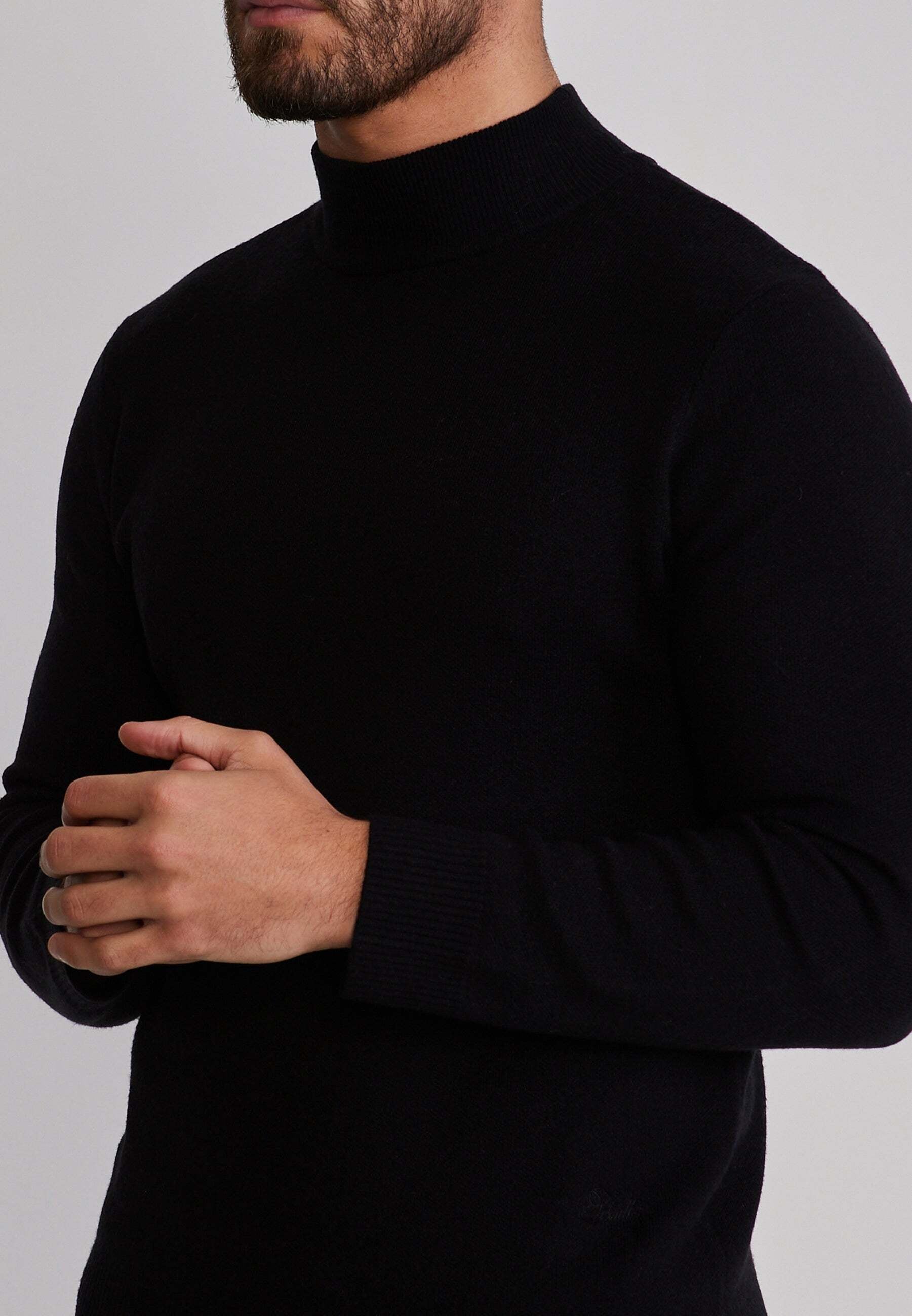Siksilk Strickpullover »Siksilk Pullover High Neck«